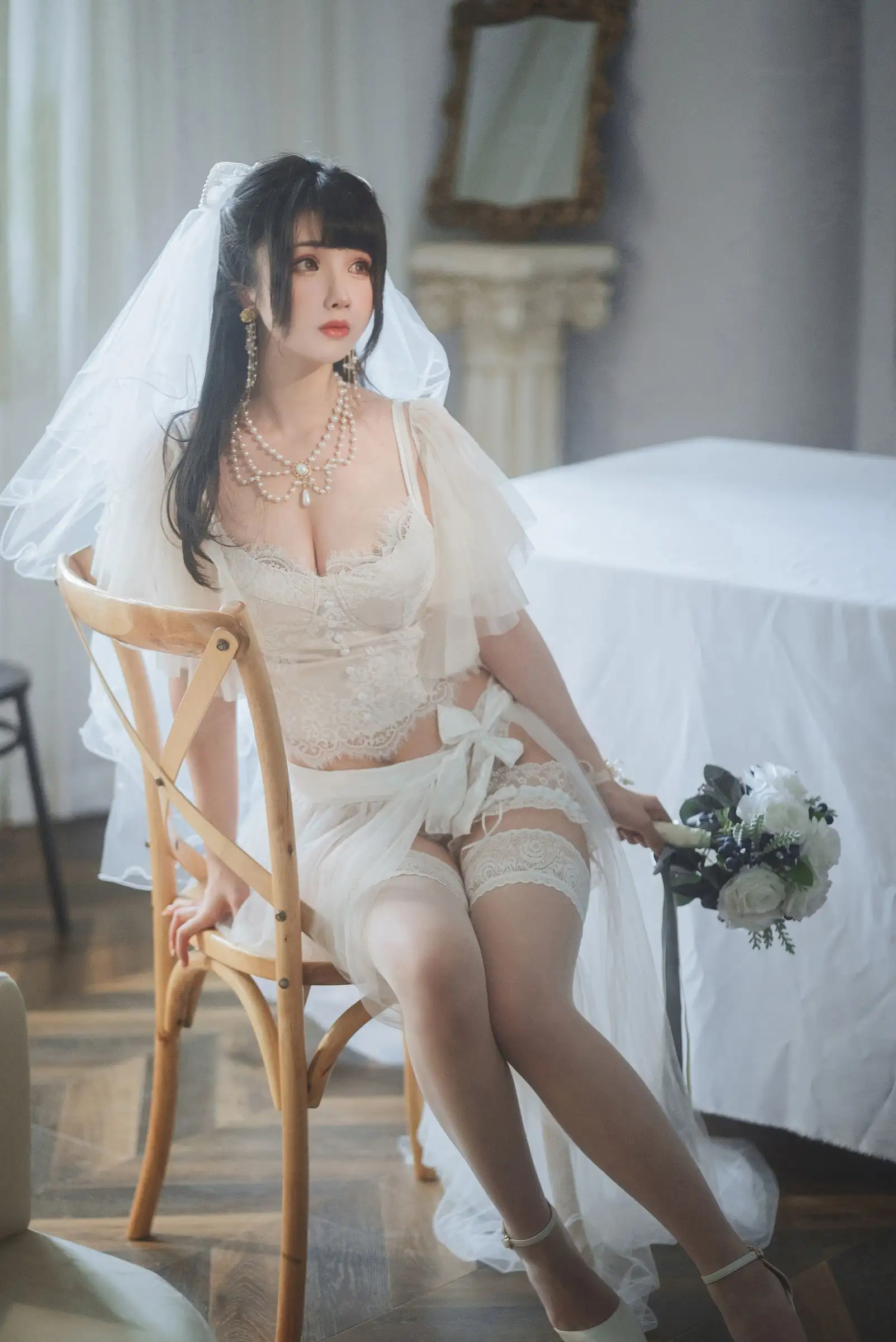 [rioko凉凉子] NO.073 透明婚纱