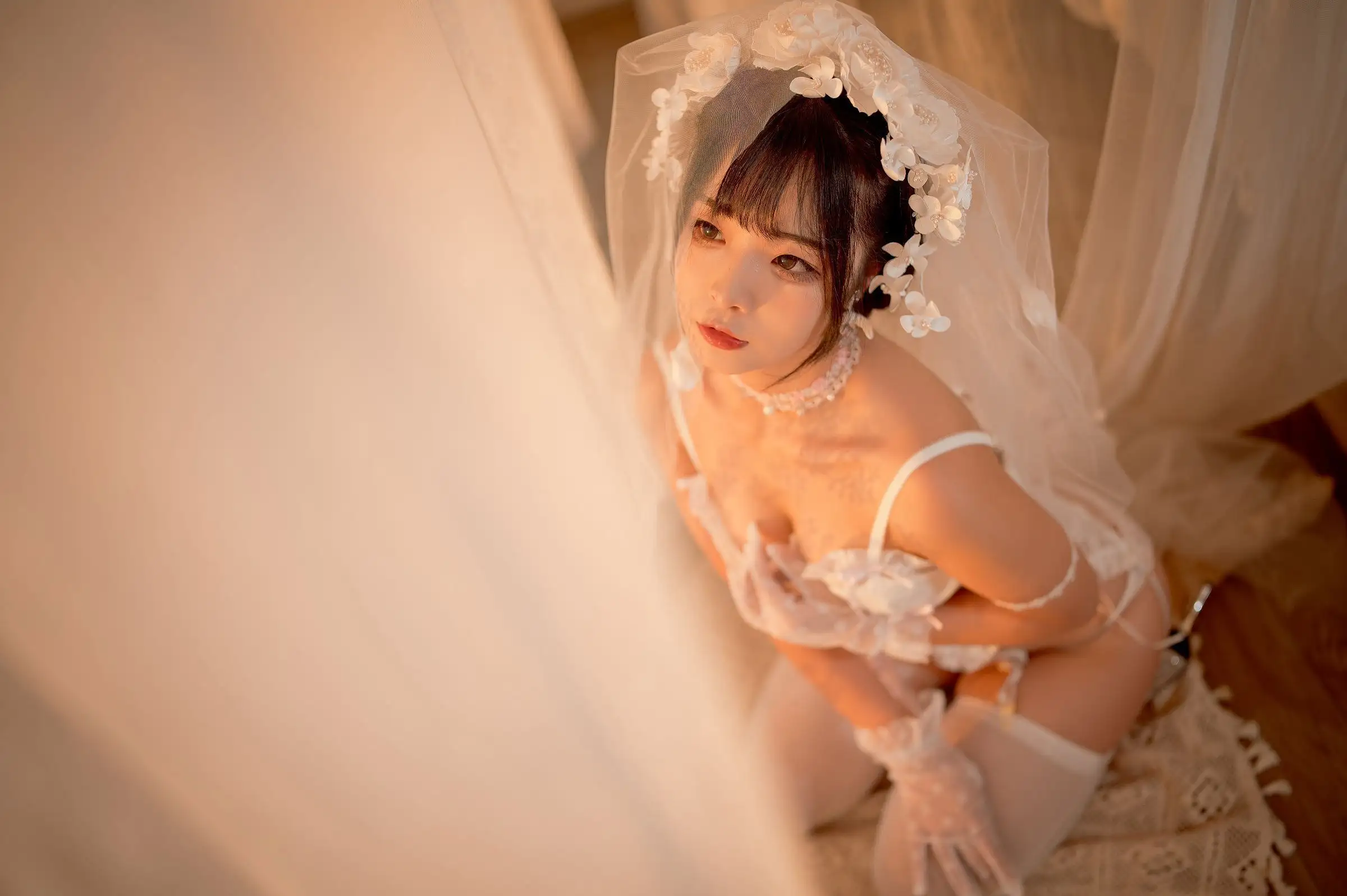 [yuuhui玉汇] NO.004 纯白花嫁