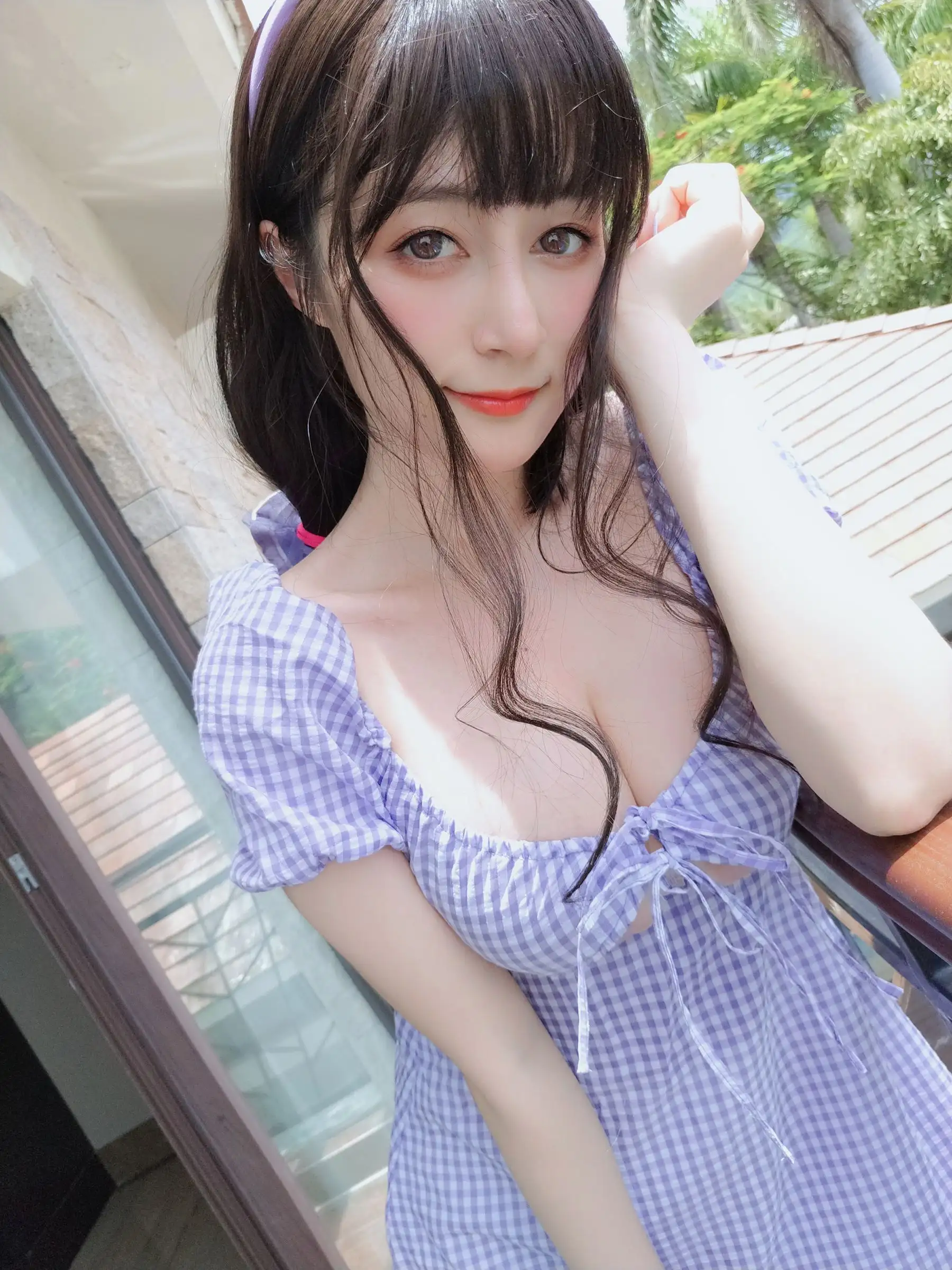 [白银81] NO.100 夏日的格子连衣裙