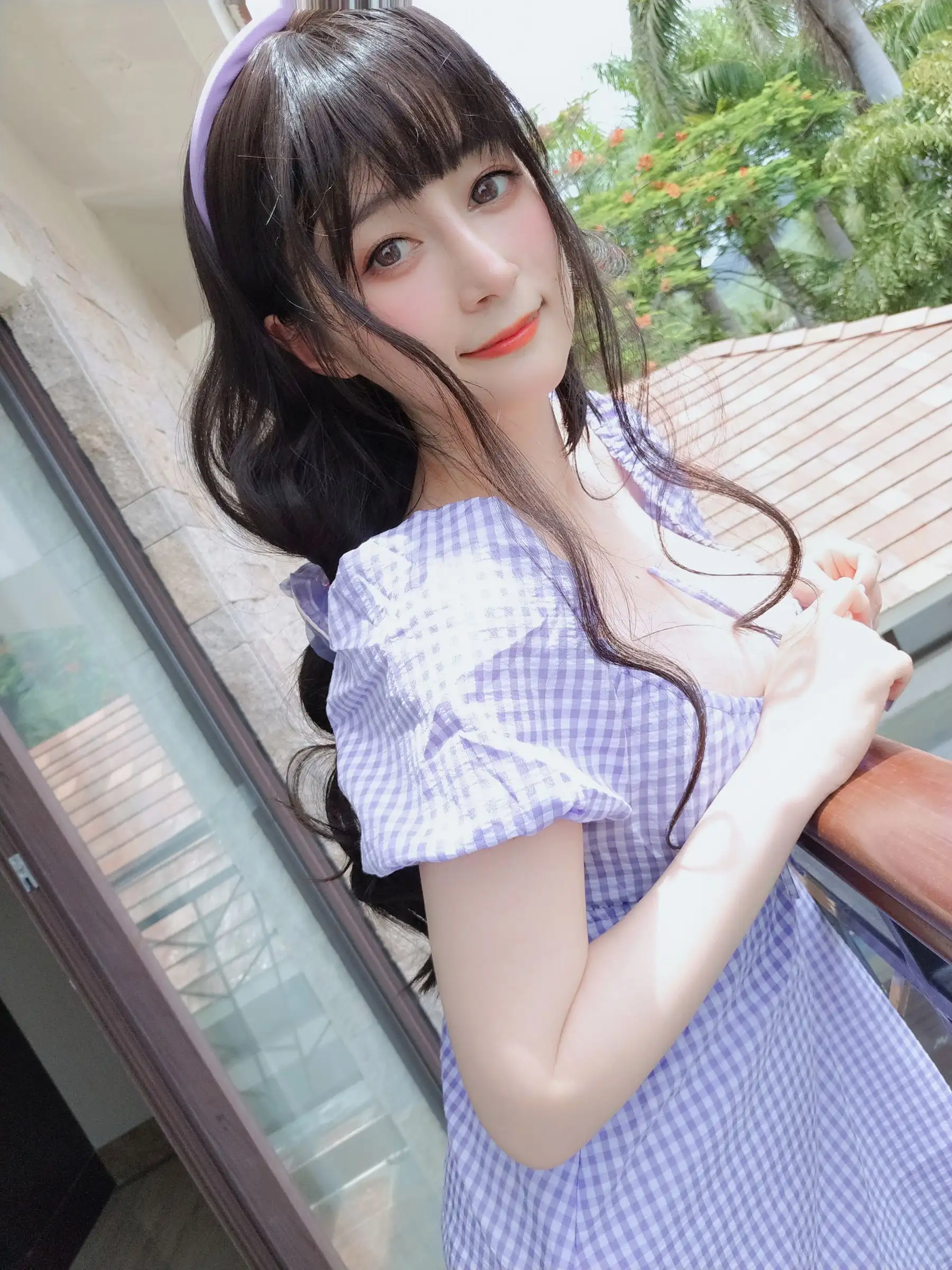[白银81] NO.100 夏日的格子连衣裙