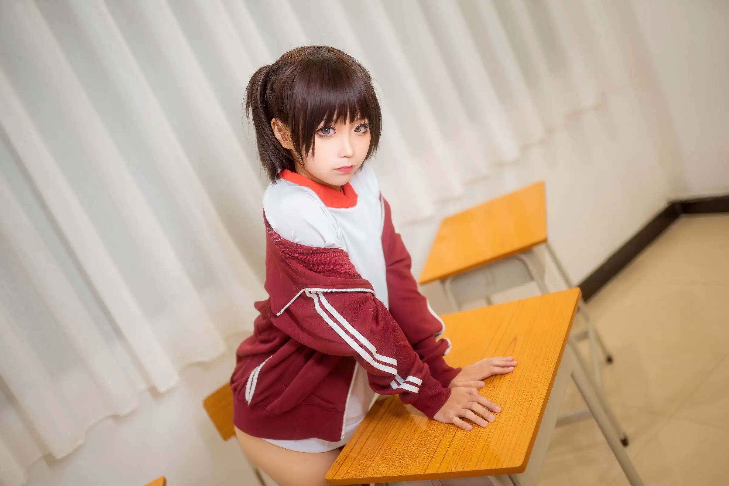 [蠢沫沫] NO.037 体操服红