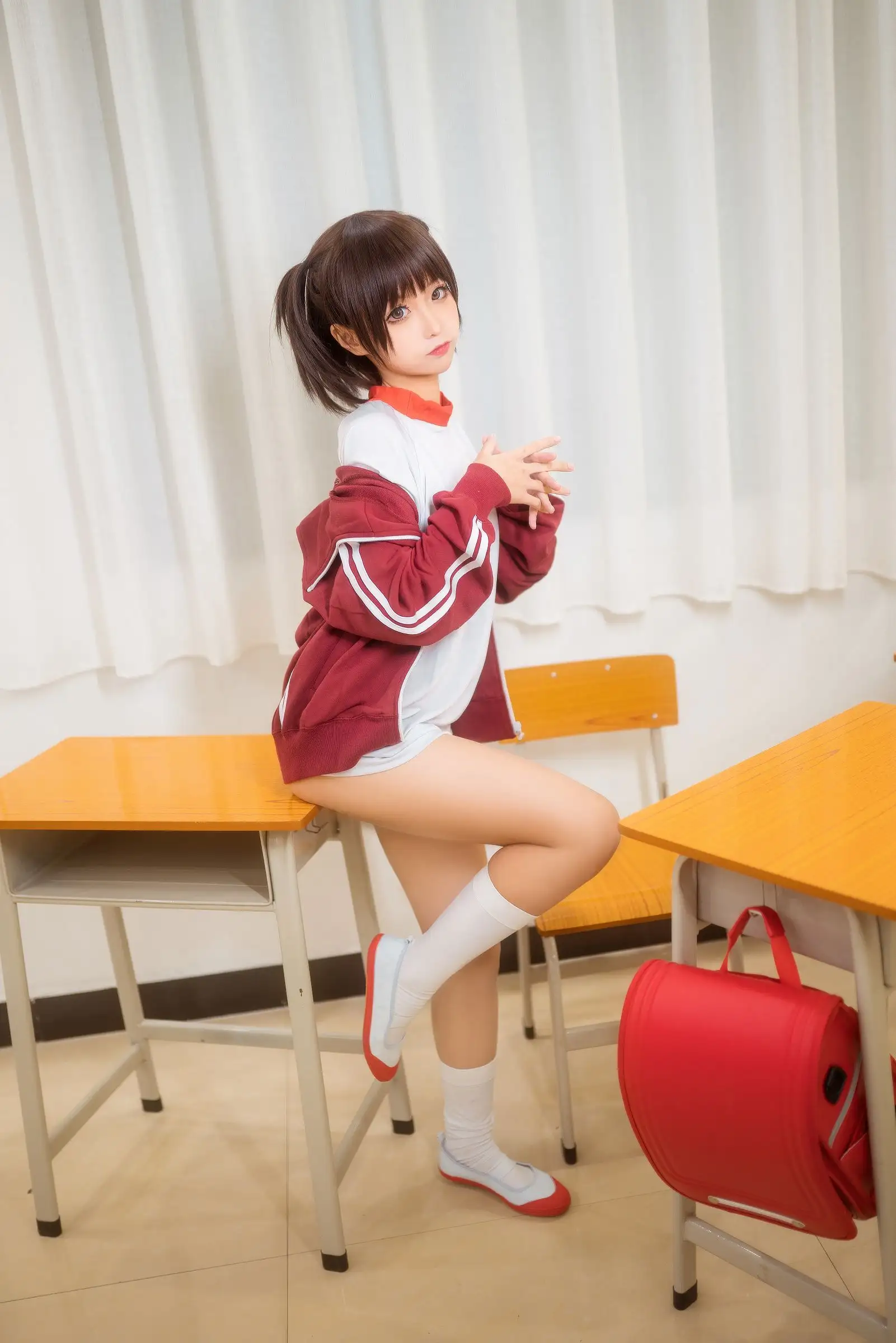 [蠢沫沫] NO.037 体操服红