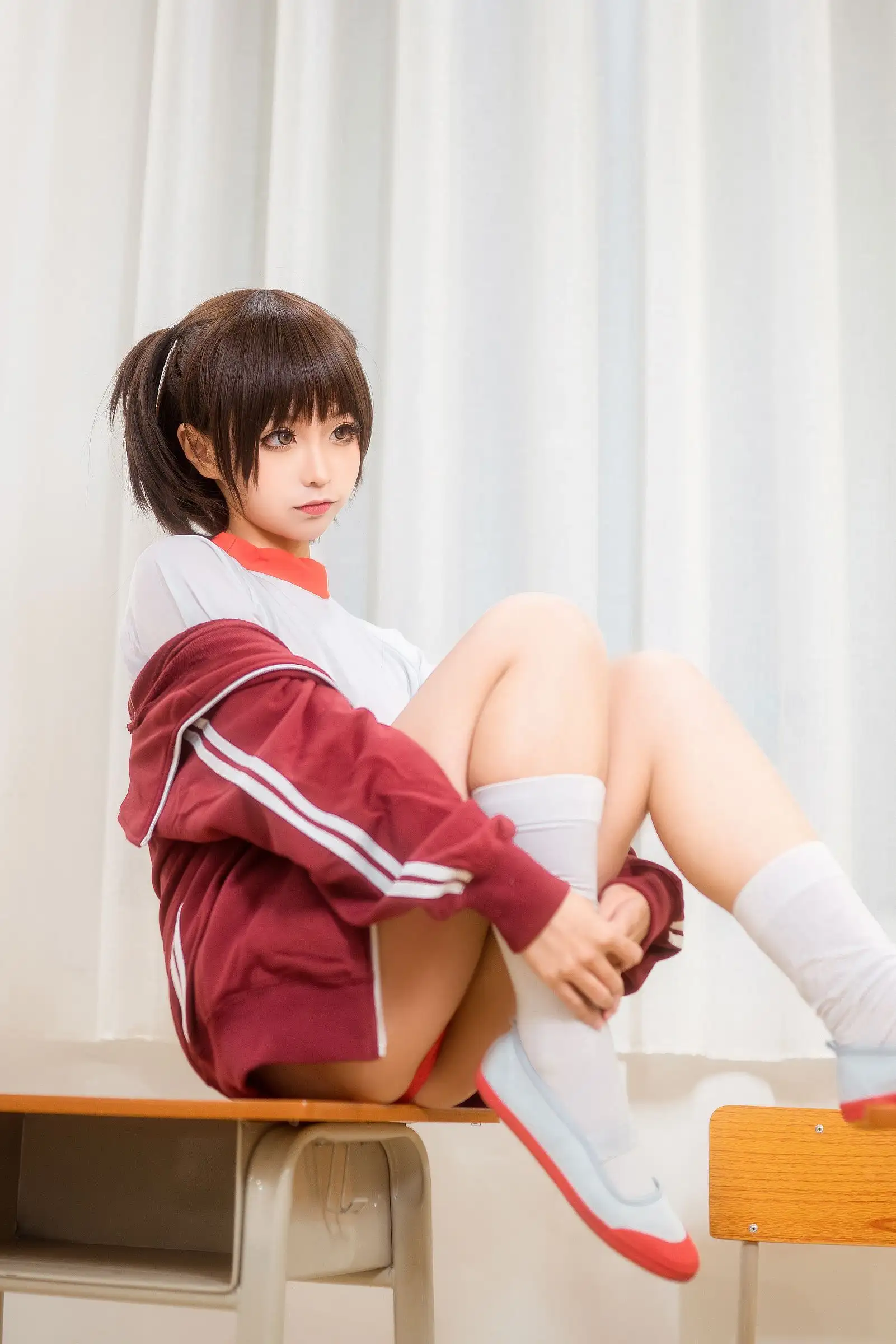 [蠢沫沫] NO.037 体操服红