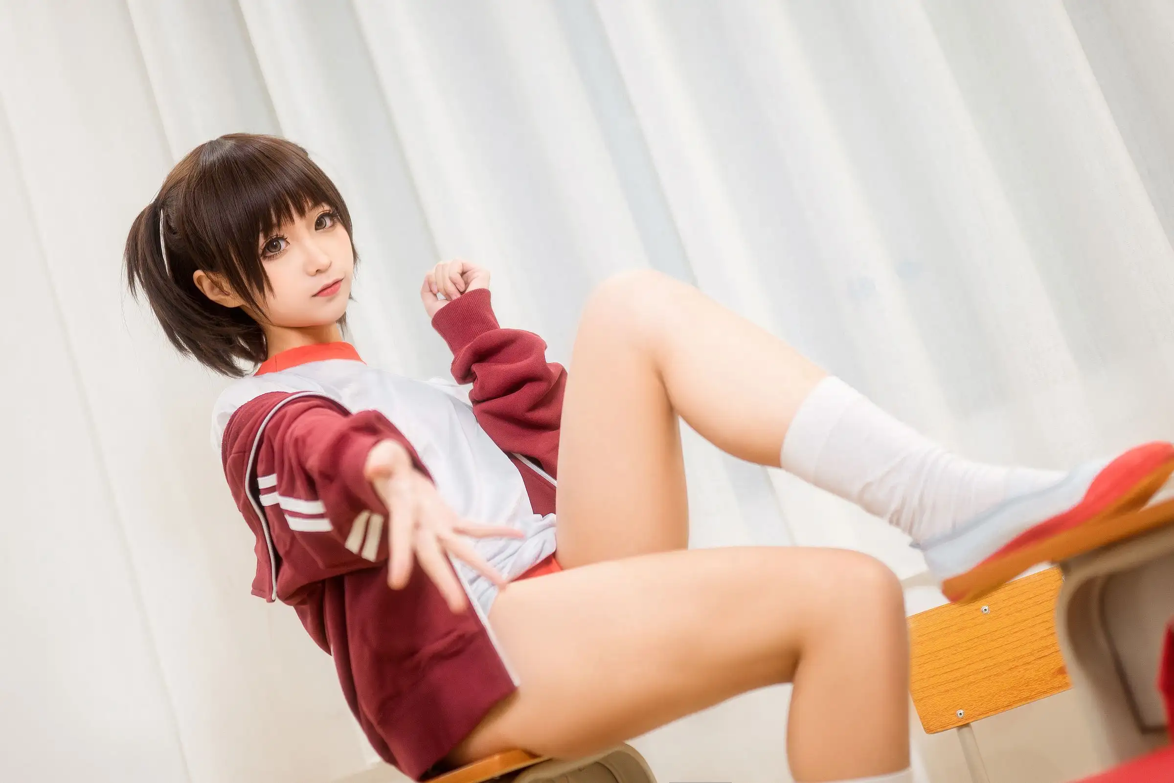 [蠢沫沫] NO.037 体操服红