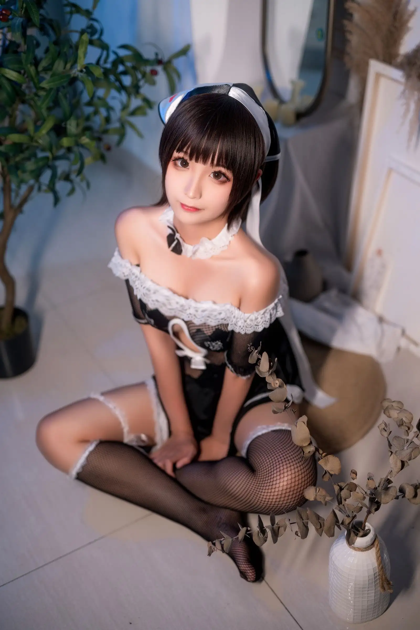 [蠢沫沫] NO.060 黑白女仆
