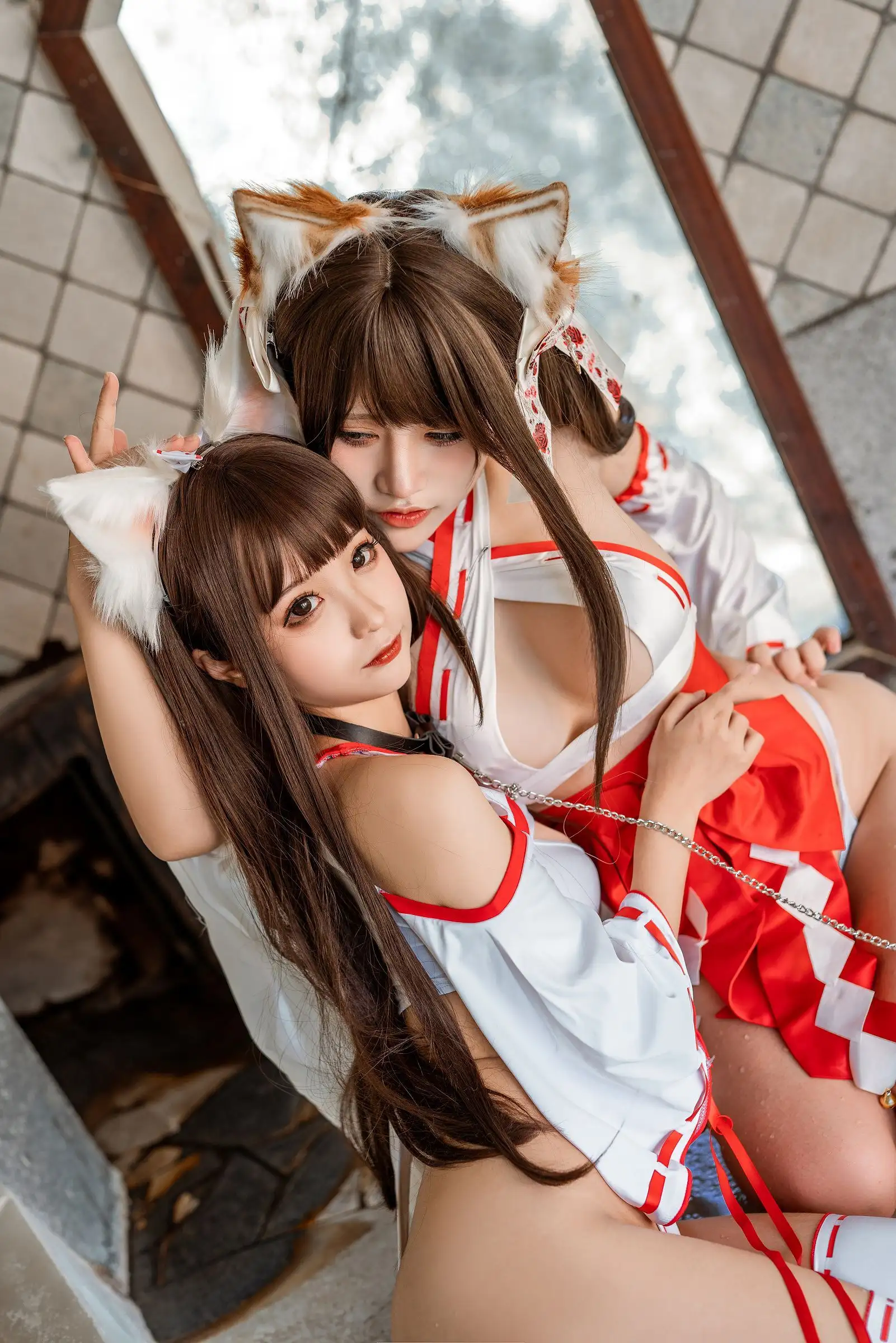 [蠢沫沫] NO.103 &一笑芳香沁 双人狐