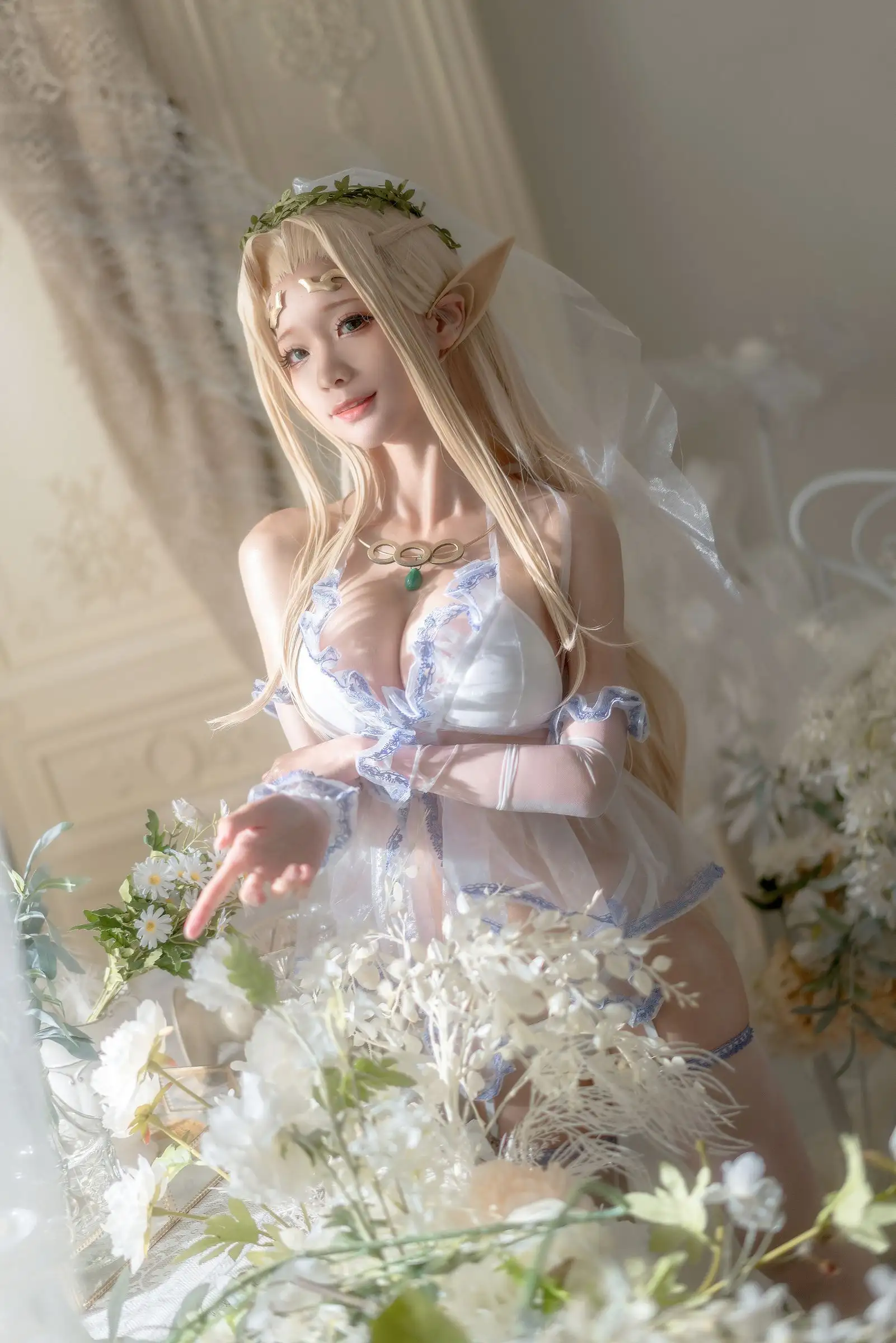 [蠢沫沫] NO.114 白精灵-婚纱