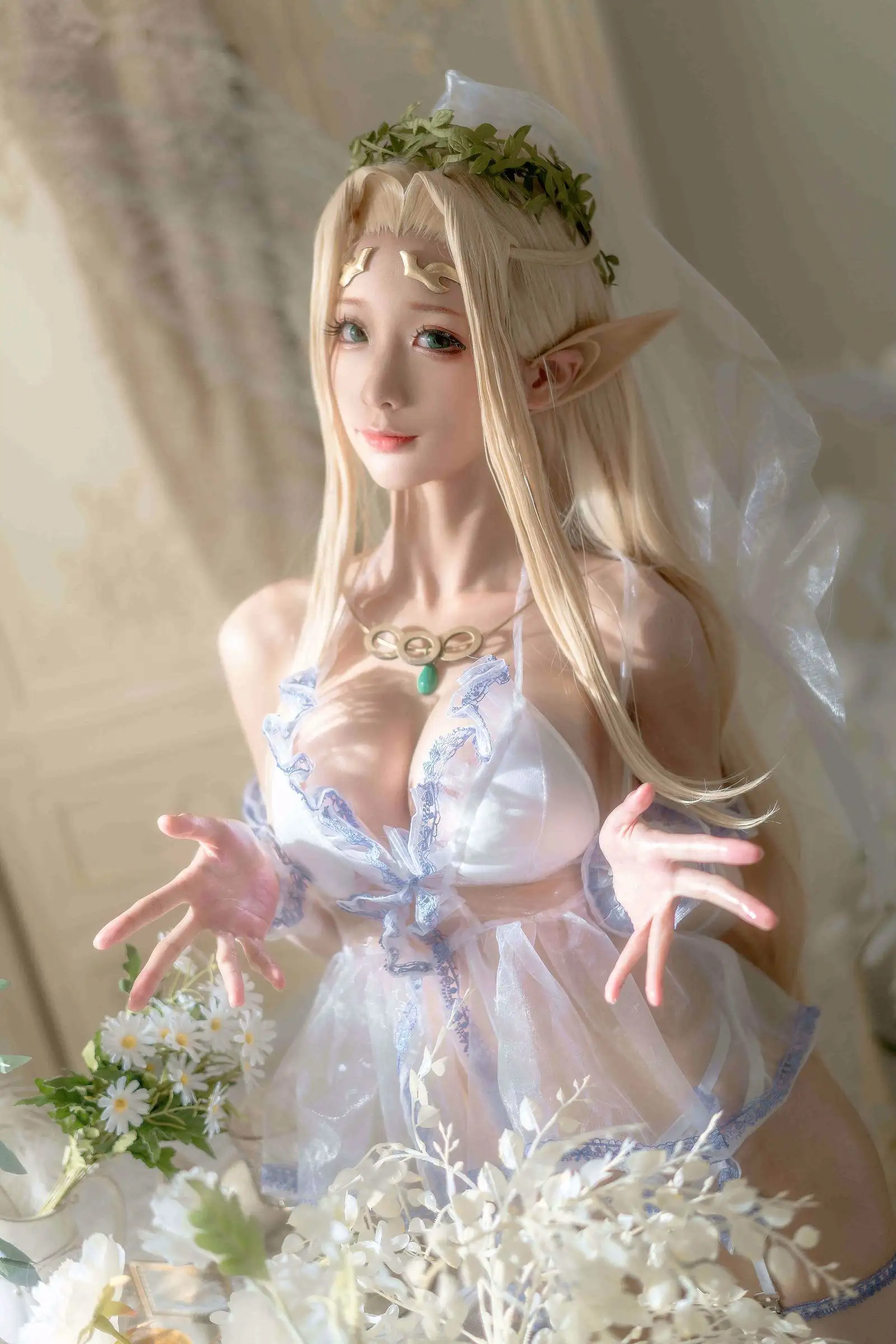 [蠢沫沫] NO.114 白精灵-婚纱