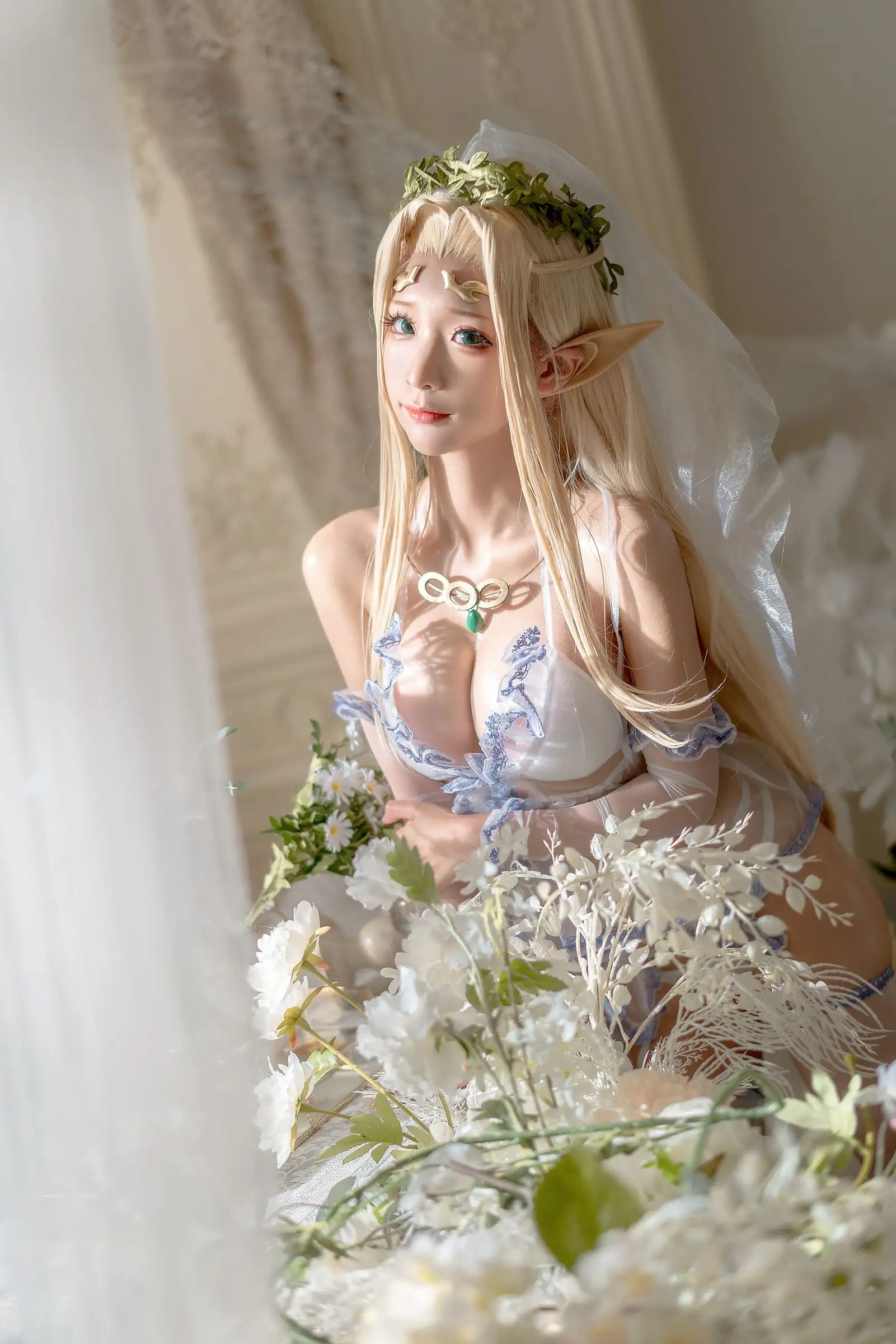[蠢沫沫] NO.114 白精灵-婚纱