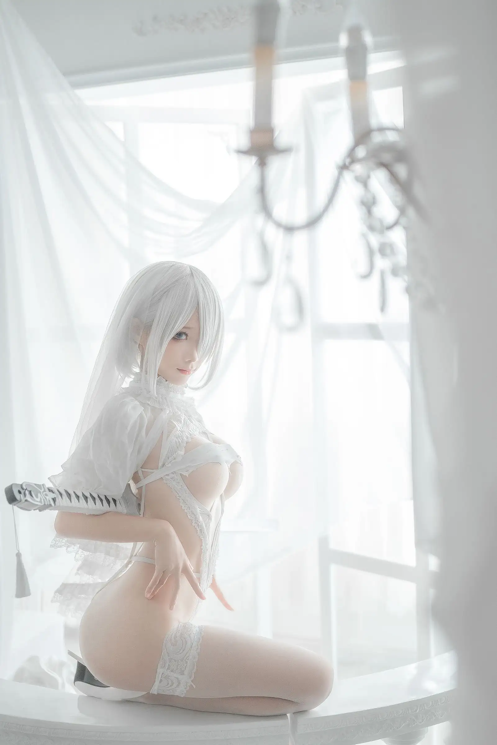 [蠢沫沫] NO.138 2B 白婚纱