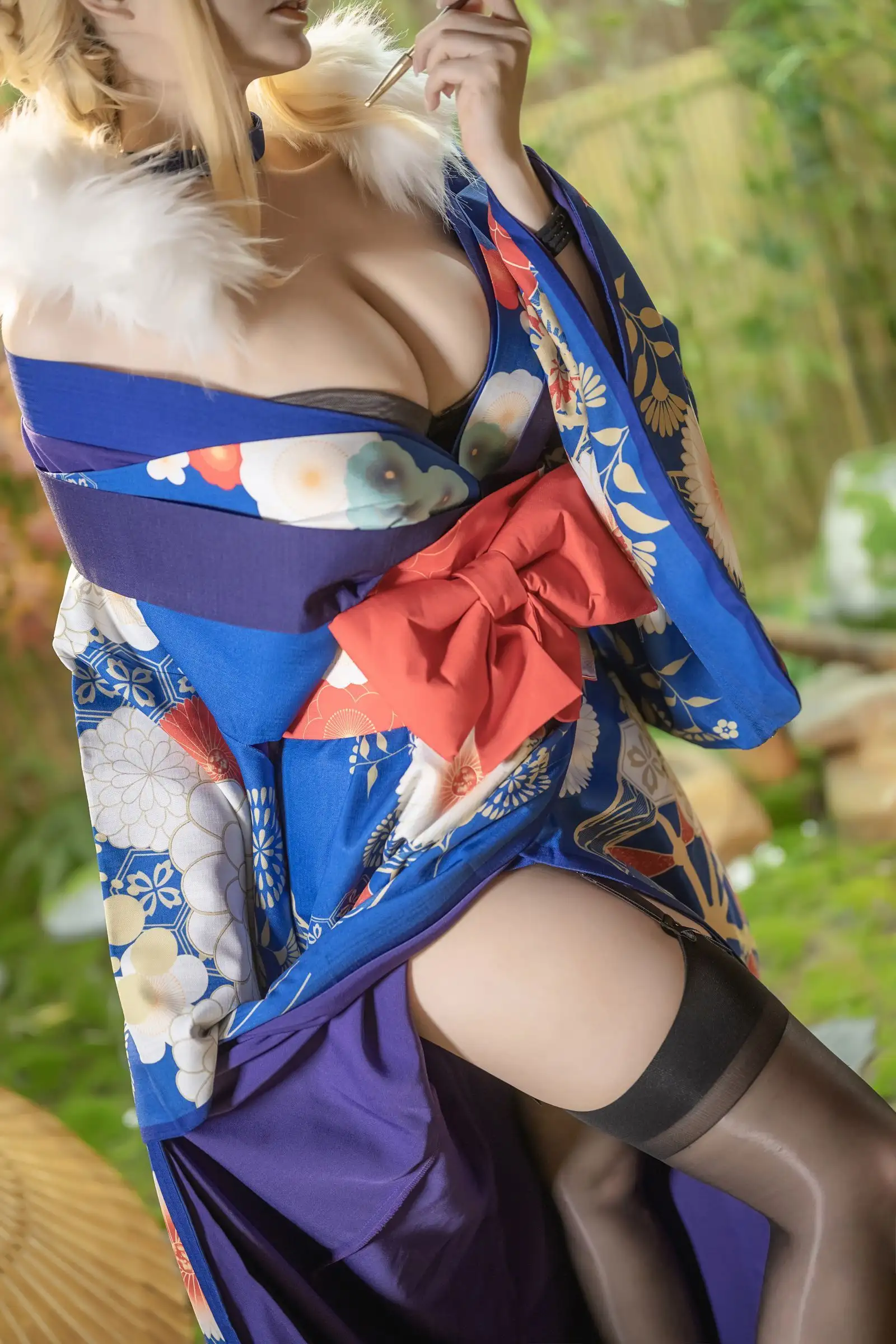 [秋和柯基] NO.055 白枪呆 同人和服