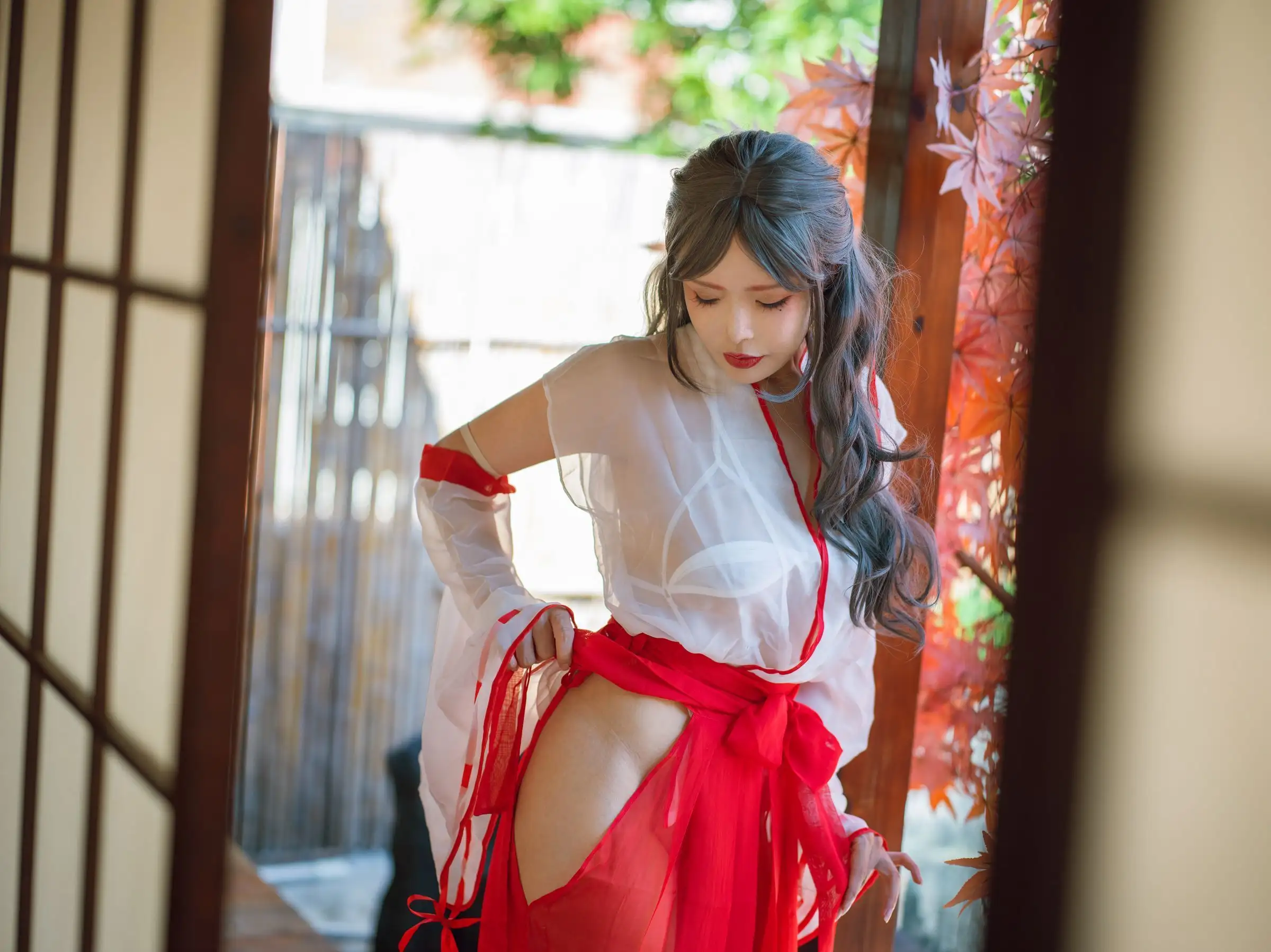 [秋和柯基] NO.113 汤池巫女
