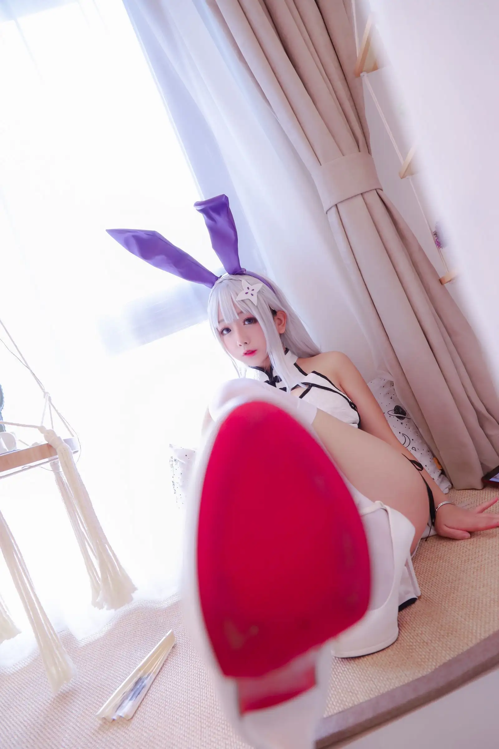 [日奈娇] NO.007 白旗袍