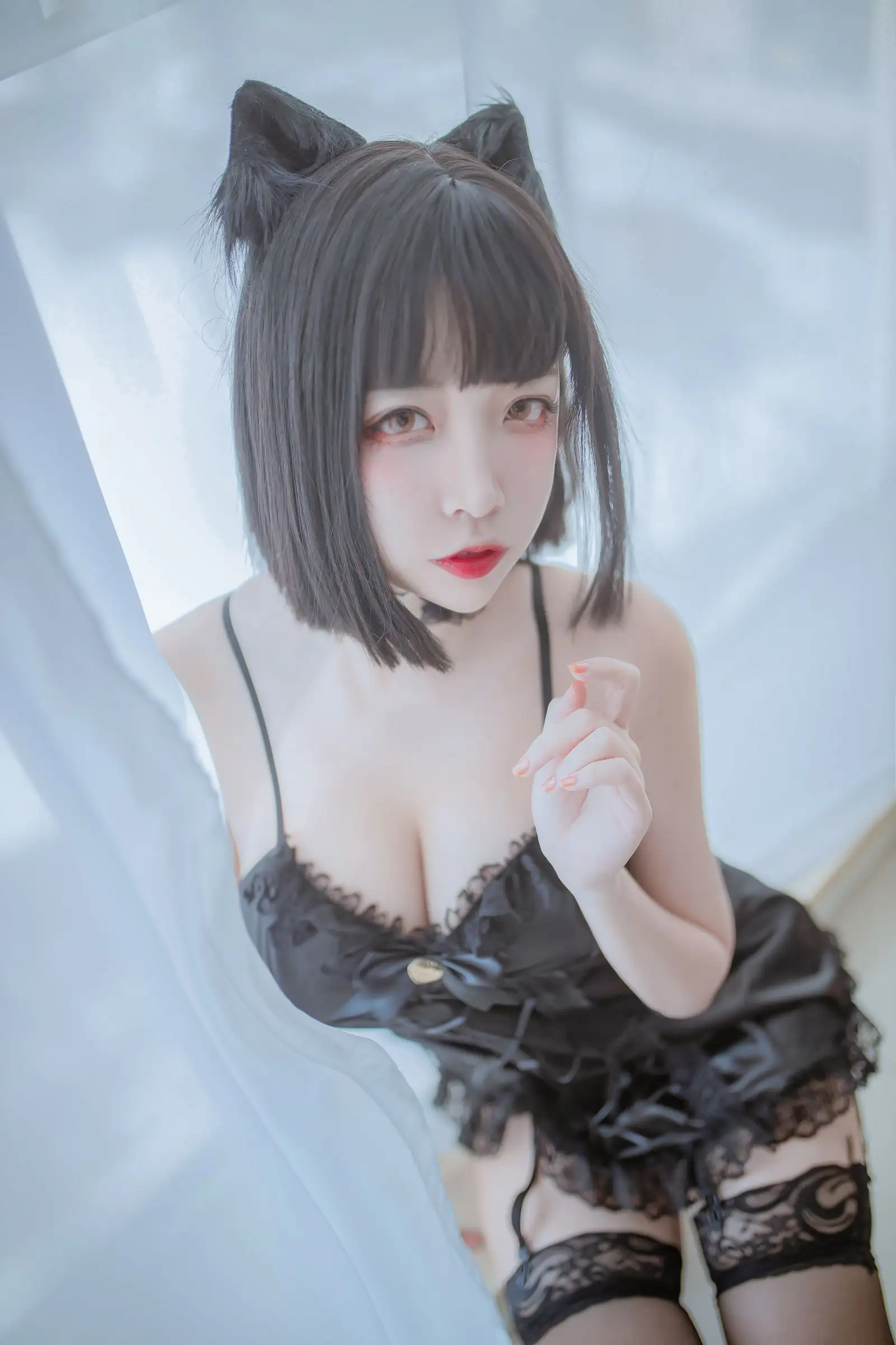 [日奈娇] NO.013 私房双人猫耳
