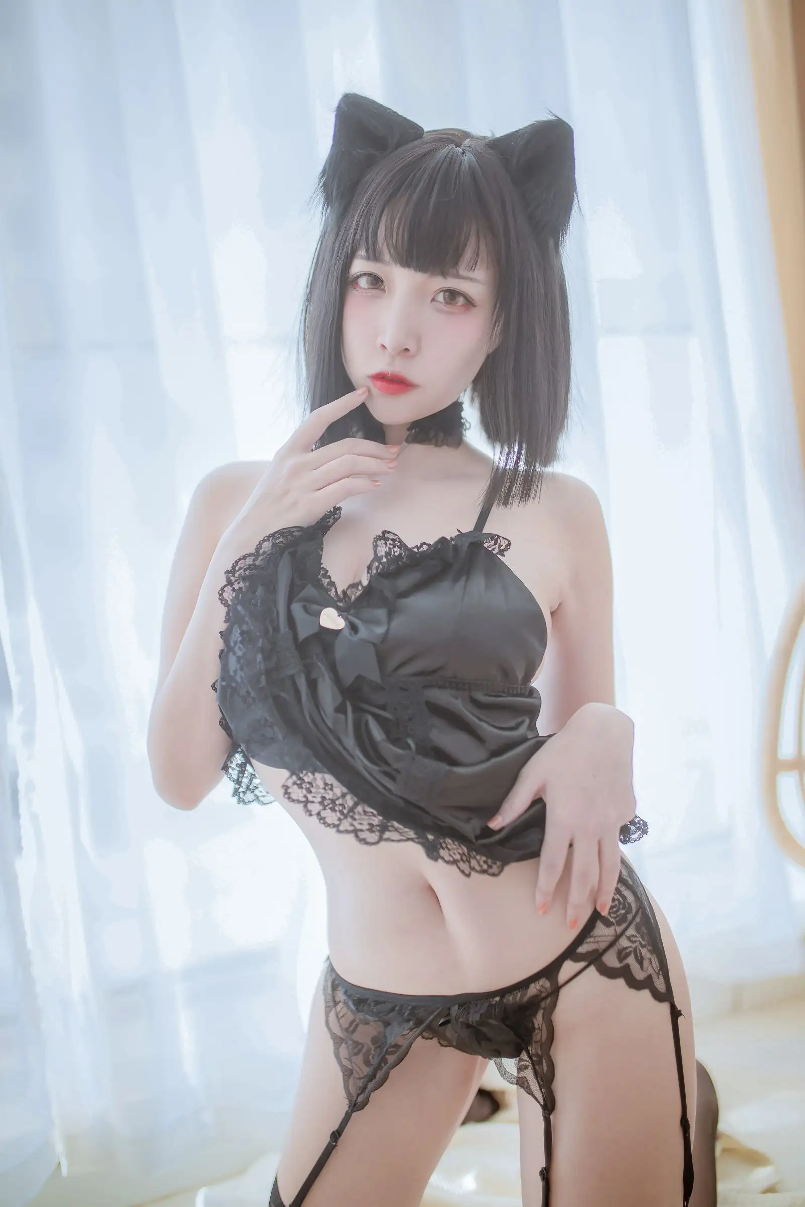 [日奈娇] NO.013 私房双人猫耳