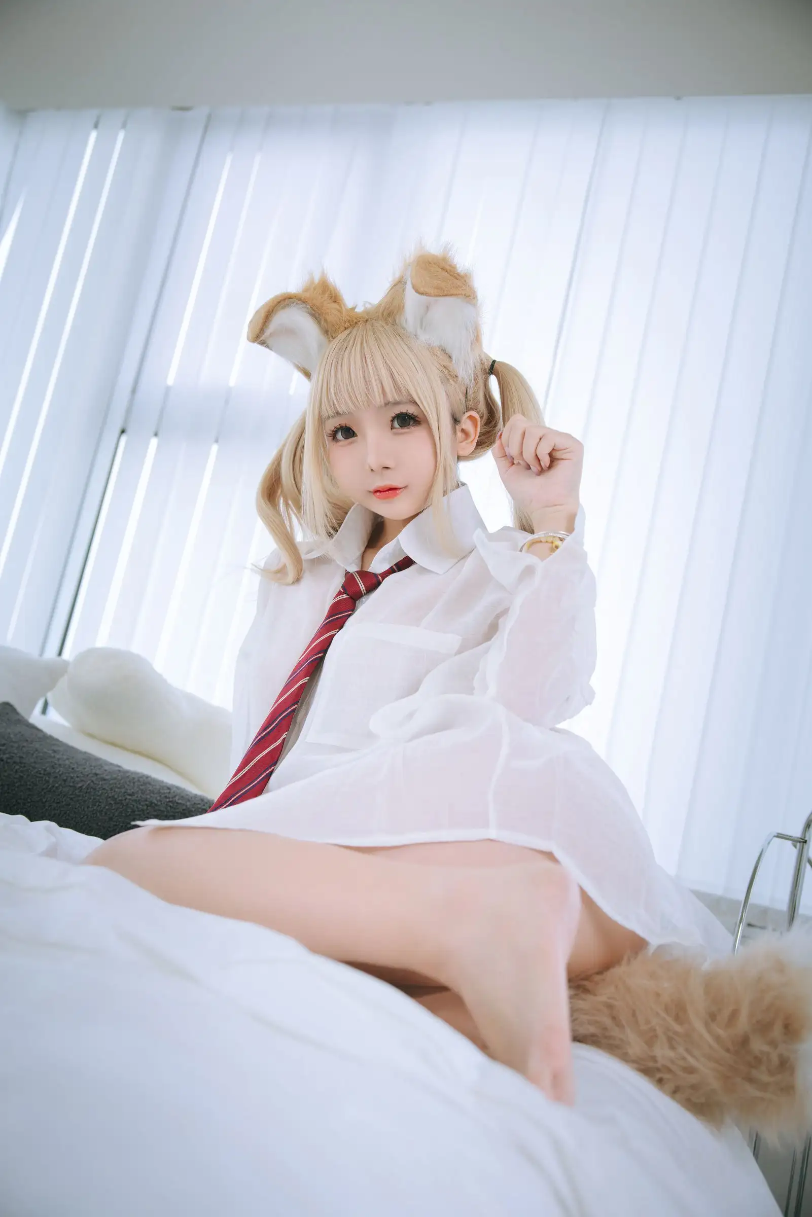 [日奈娇] NO.068 衬衫小狗