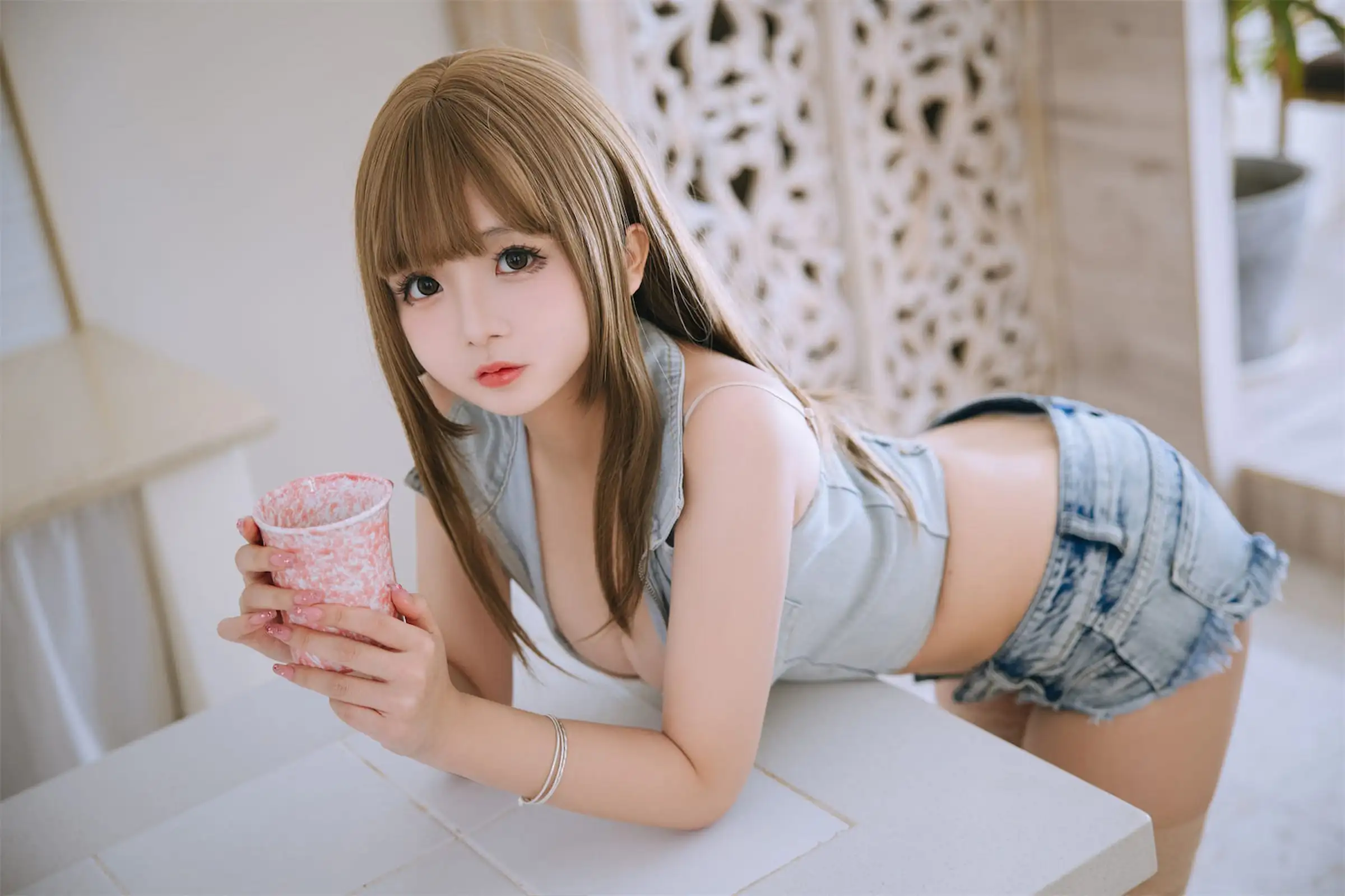 [日奈娇] NO.066 牛仔姐姐