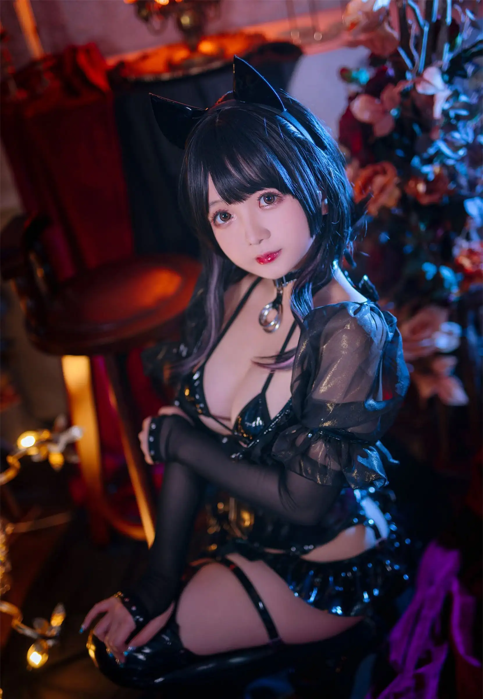 [日奈娇] NO.072 皮衣系列 猫猫领域
