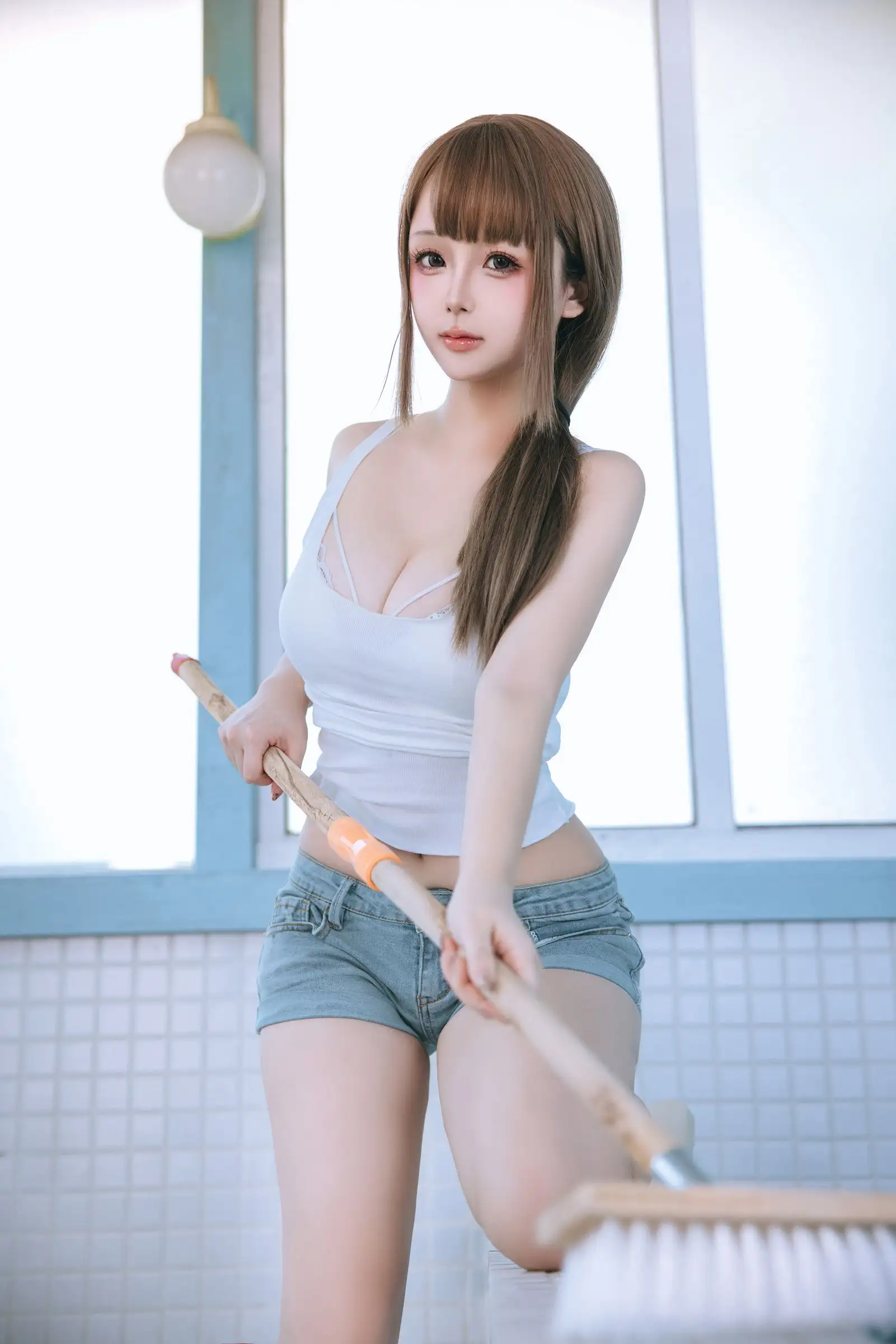 [日奈娇] NO.221 男浴室保洁员
