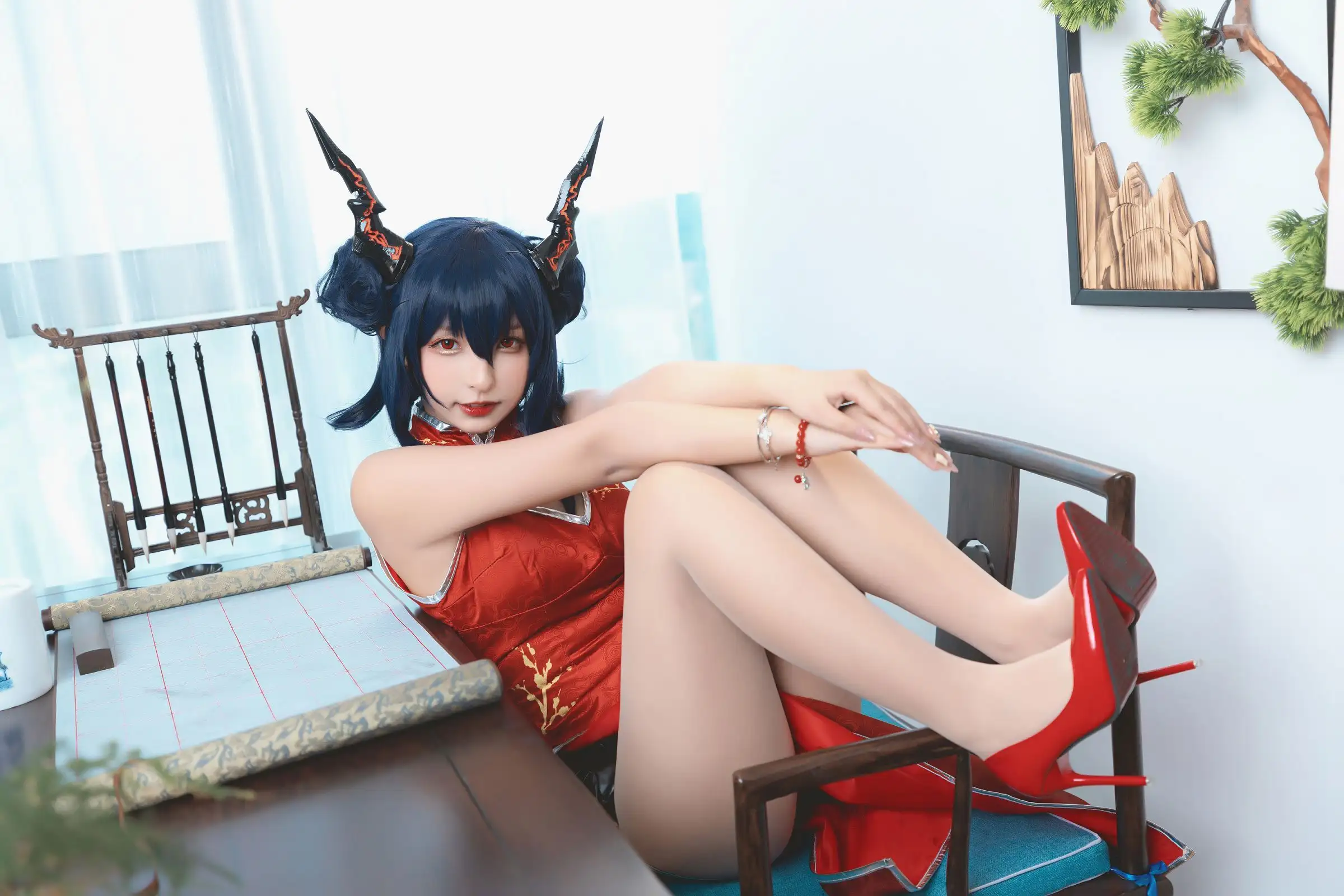 [神楽坂真冬] NO.063 绝对企画-陈&妖刀姬cos《刀ノ語》