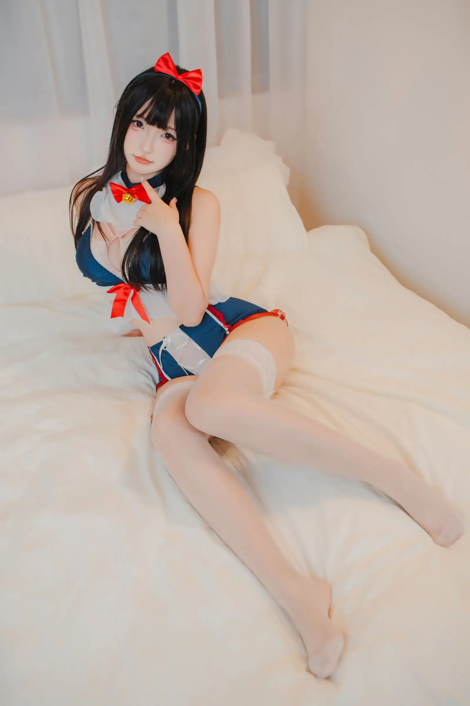 [神楽坂真冬] NO.219 白丝猫娘