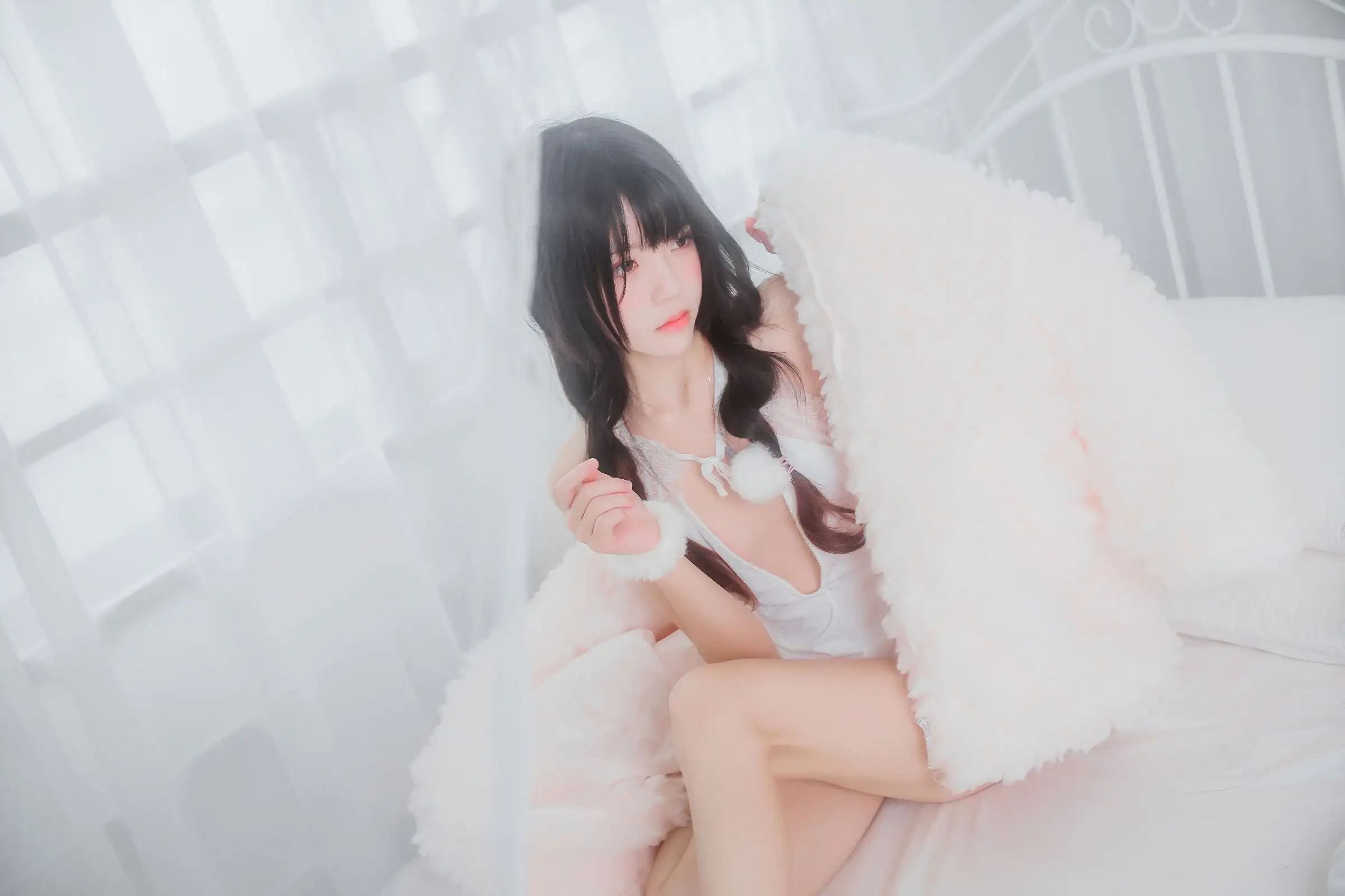 [桜桃喵] NO.016 冬眠 纯白私房