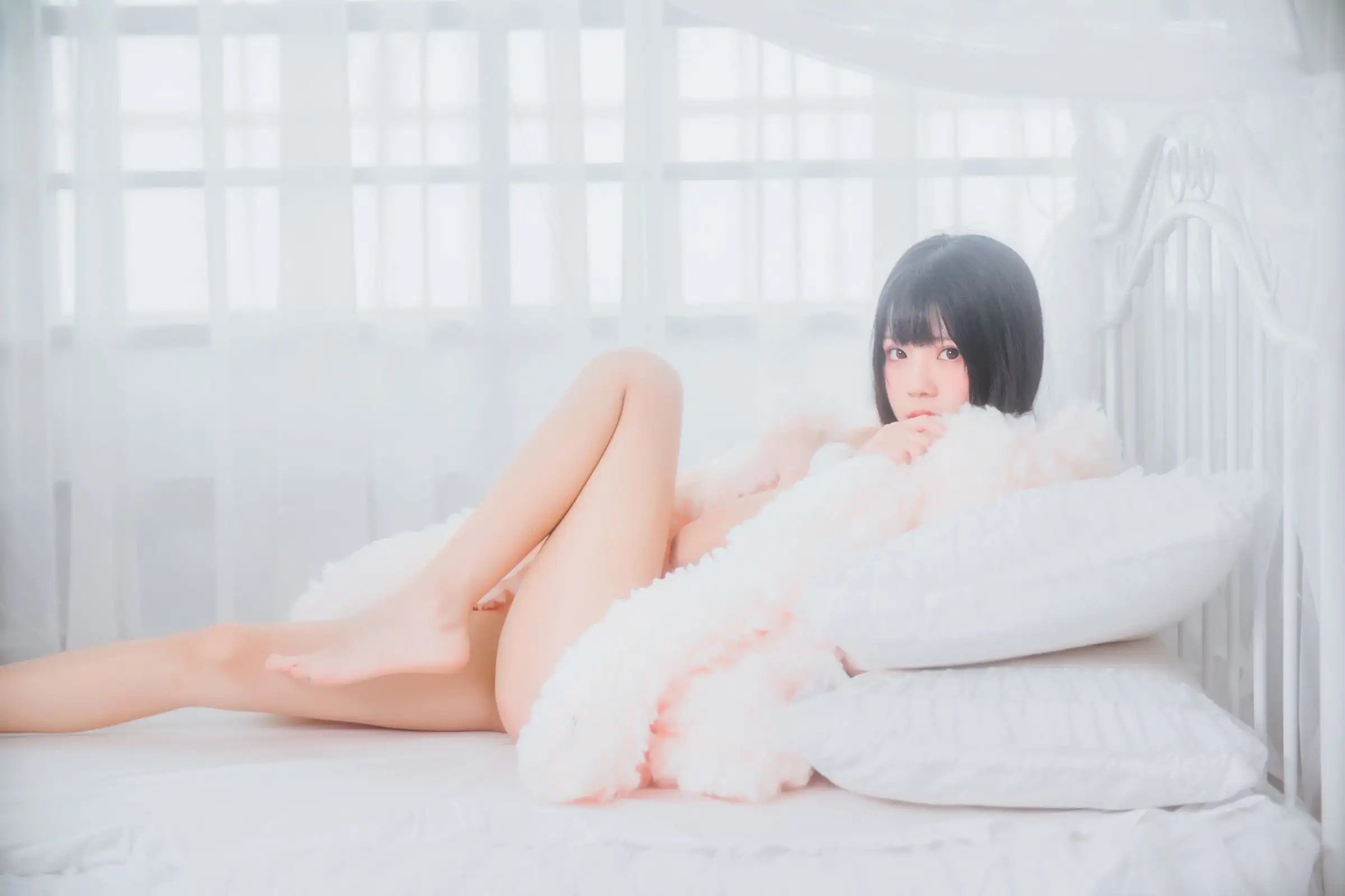 [桜桃喵] NO.016 冬眠 纯白私房