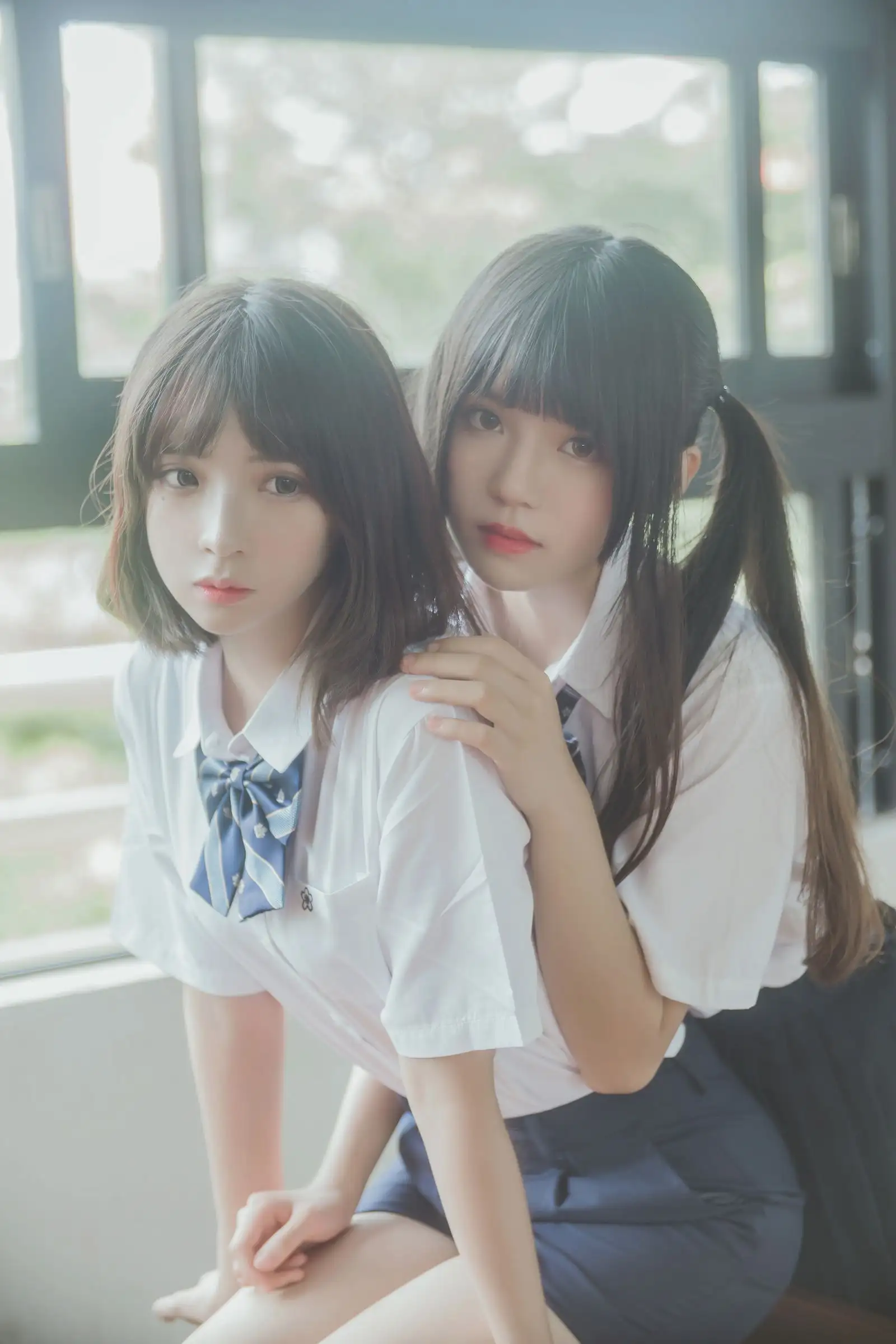 [桜桃喵] NO.021 &疯猫ss JK百合1