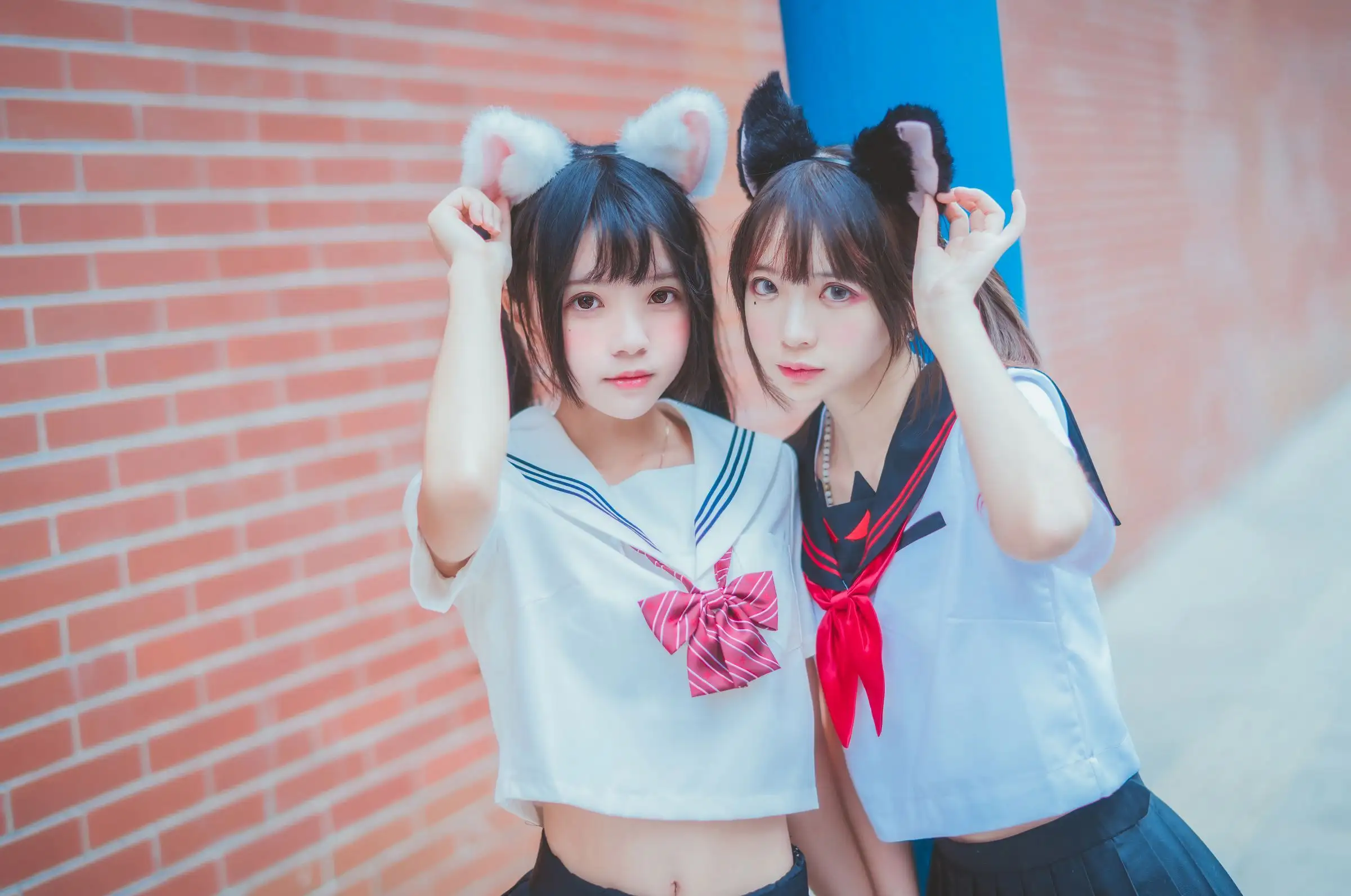 [桜桃喵] NO.022 &疯猫ss JK百合2