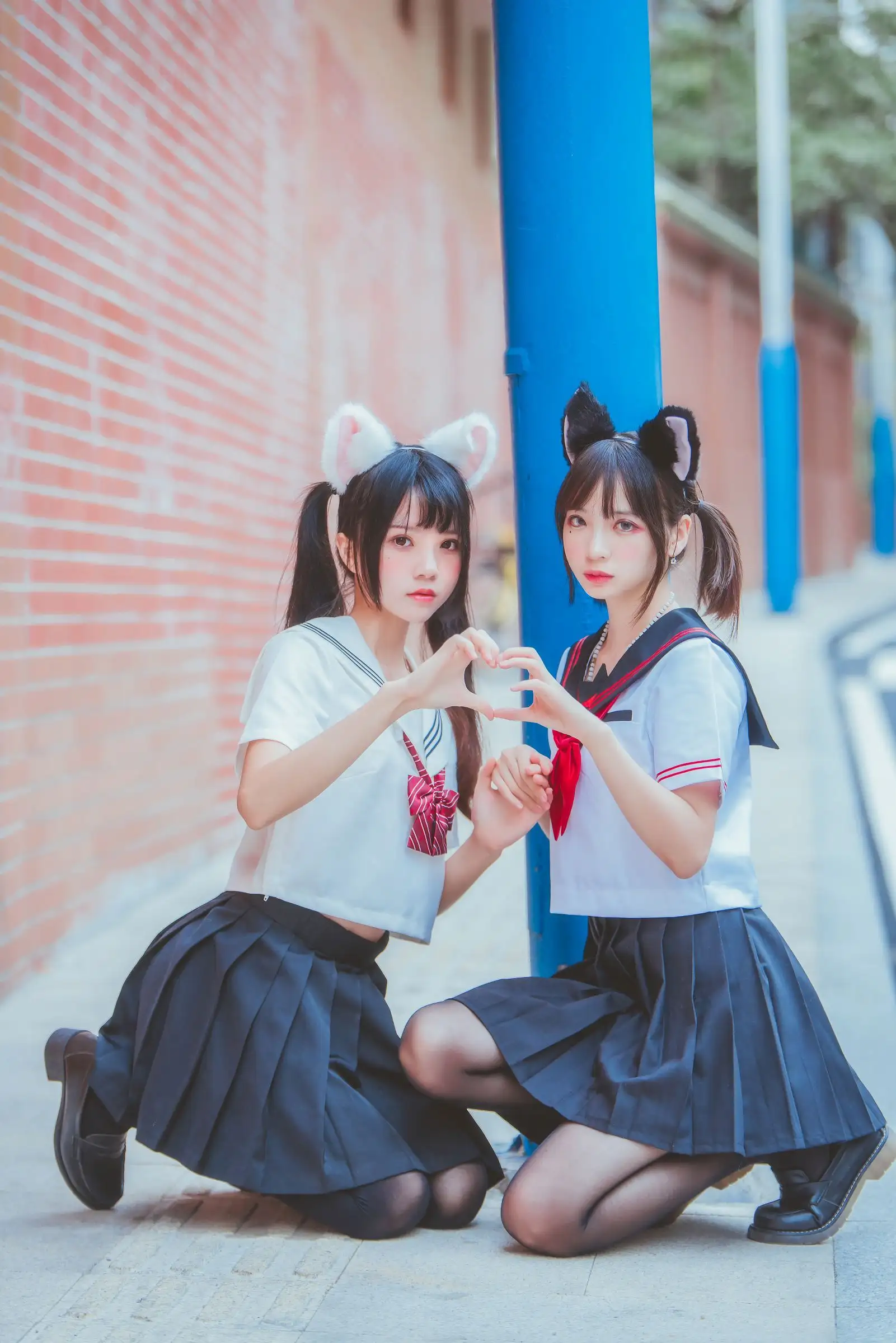 [桜桃喵] NO.022 &疯猫ss JK百合2