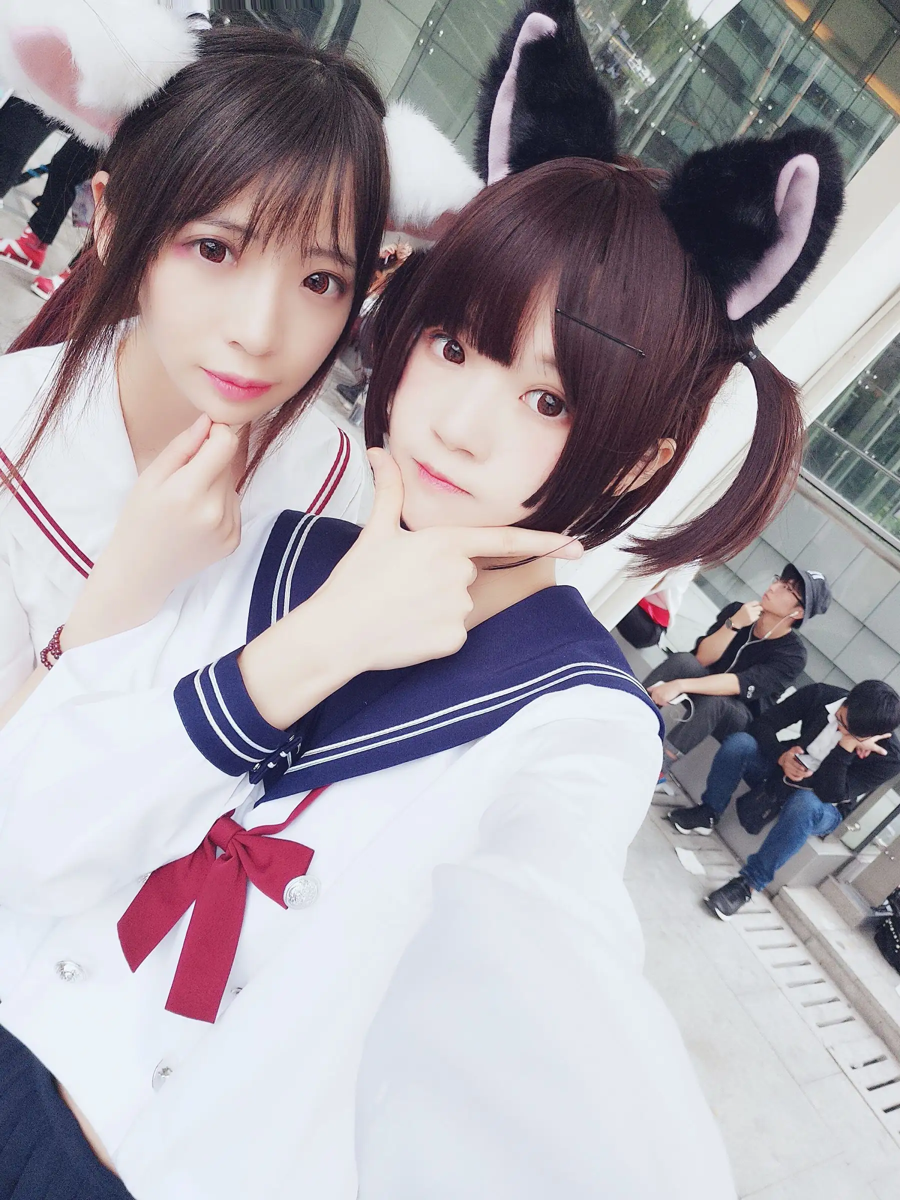 [桜桃喵] NO.022 &疯猫ss JK百合2