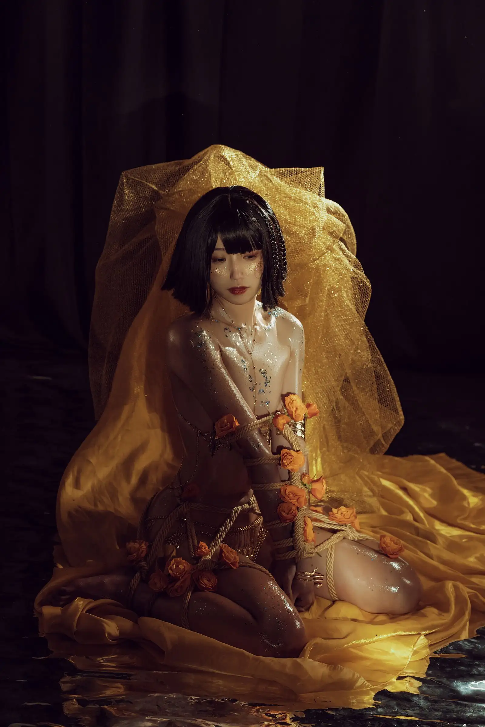 [云溪溪] NO.007 花与绳