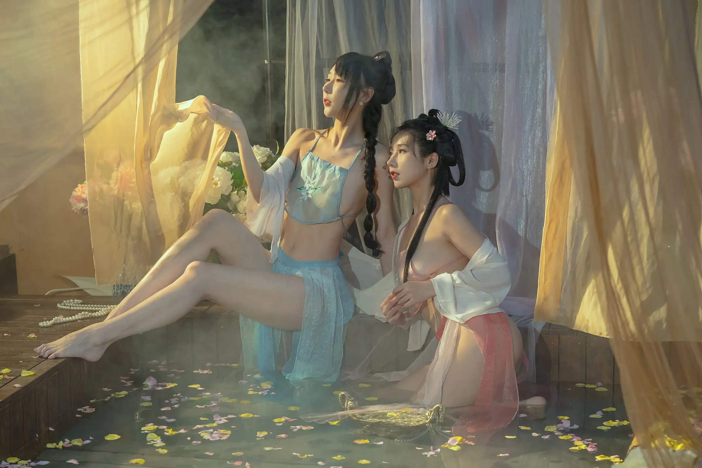 [云溪溪] NO.024 奶桃 水池