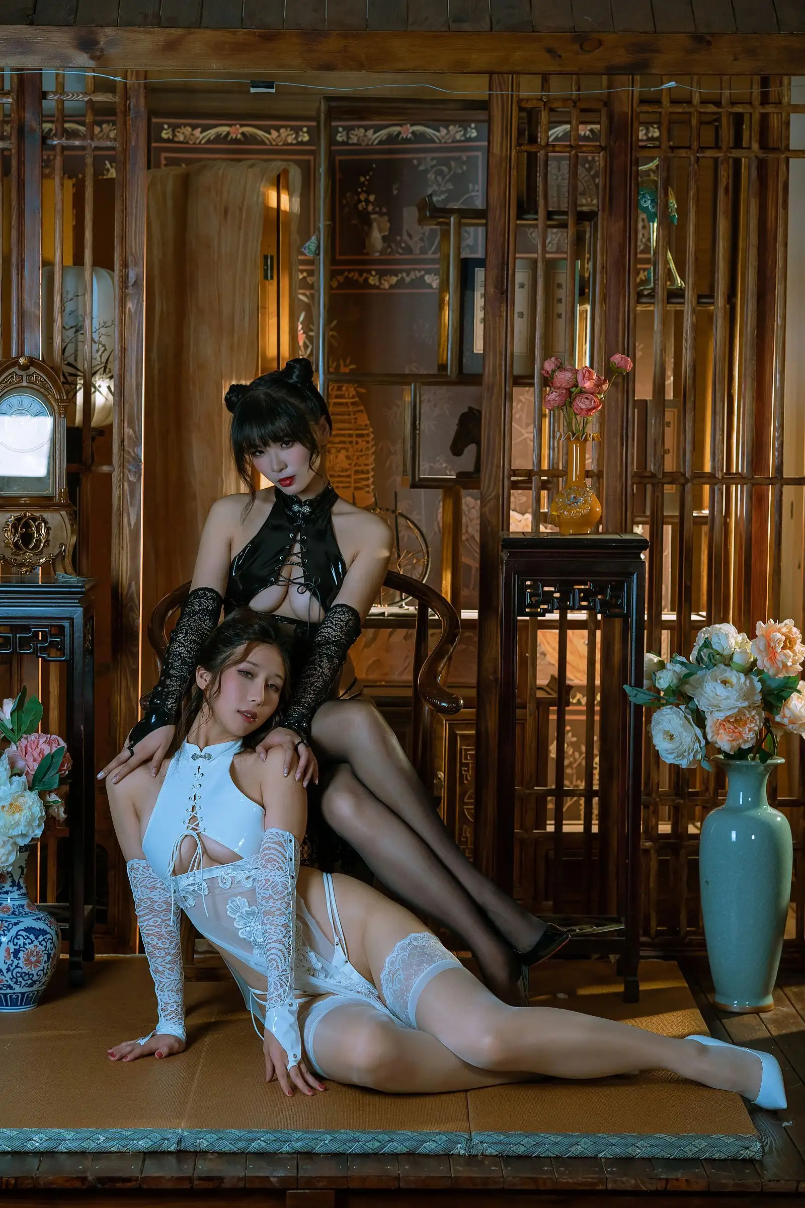 [云溪溪] NO.087 奶桃桃&轩萧学姐 – 缠绵2
