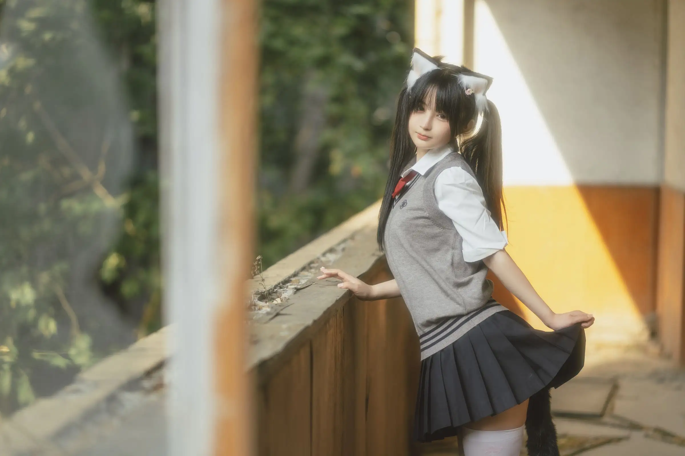 [桜井宁宁] NO.055 废墟jk