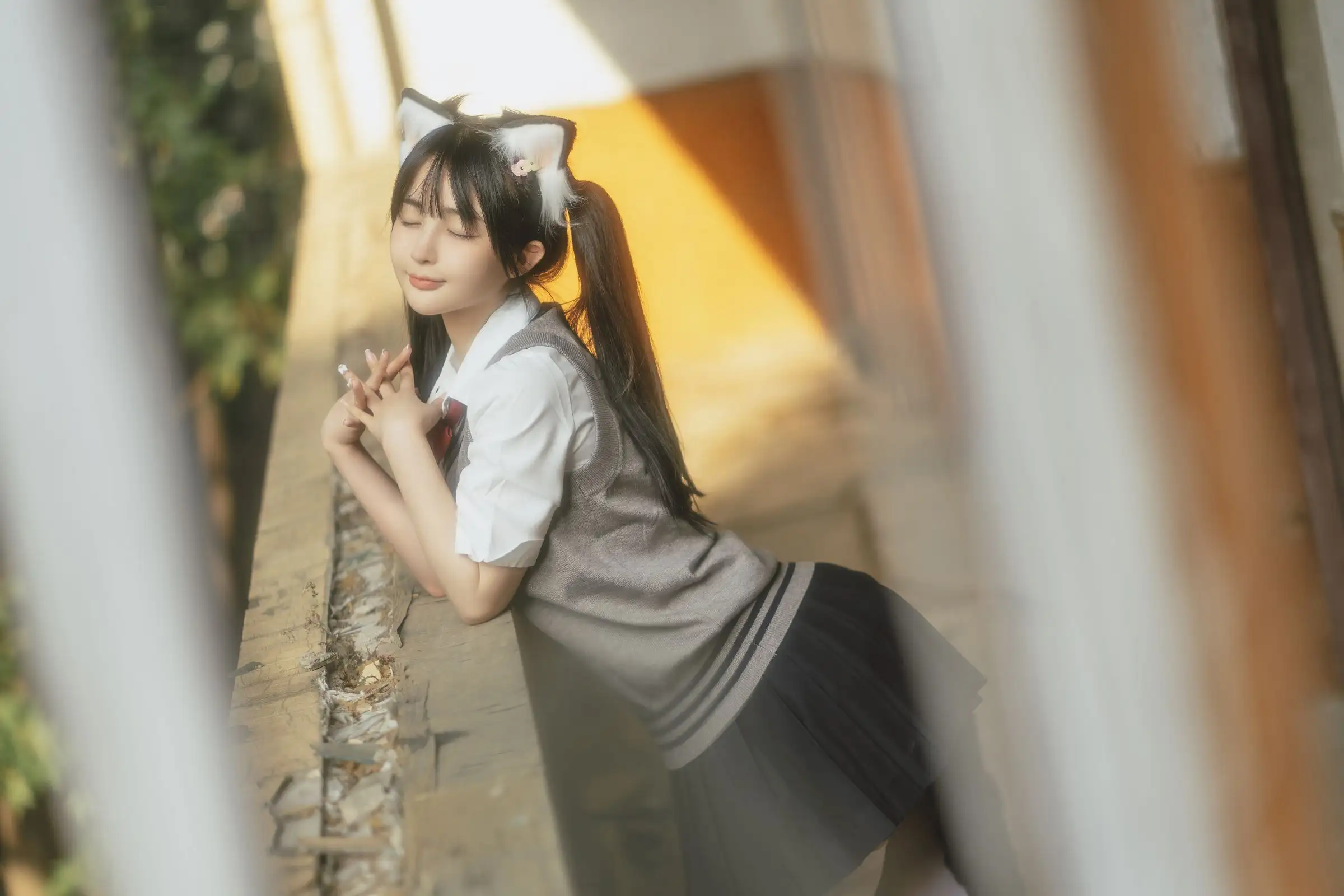 [桜井宁宁] NO.055 废墟jk