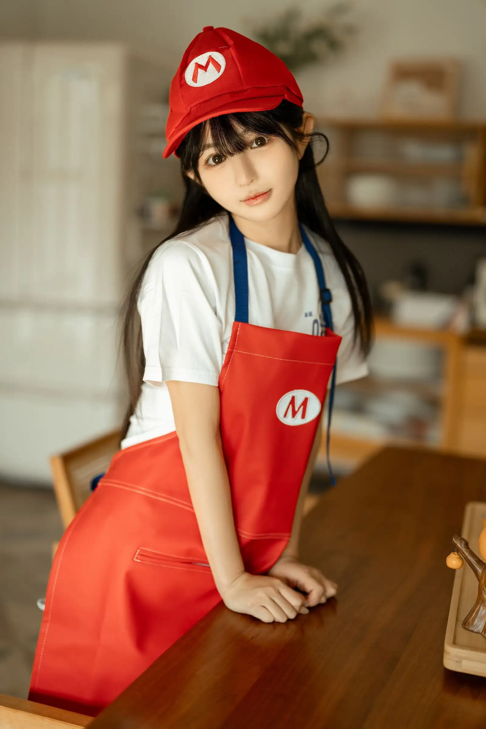 [桜井宁宁] NO.121 马里奥围裙
