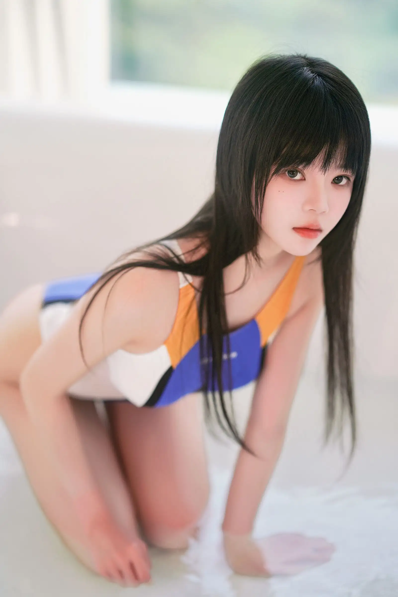 [桜井宁宁] NO.218 竞泳
