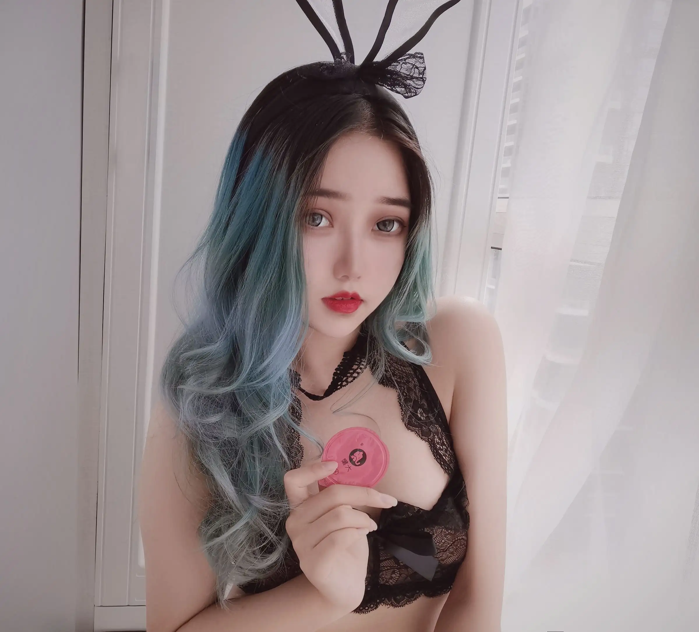 [eloise软软] NO.012 小粉盒黑兔子