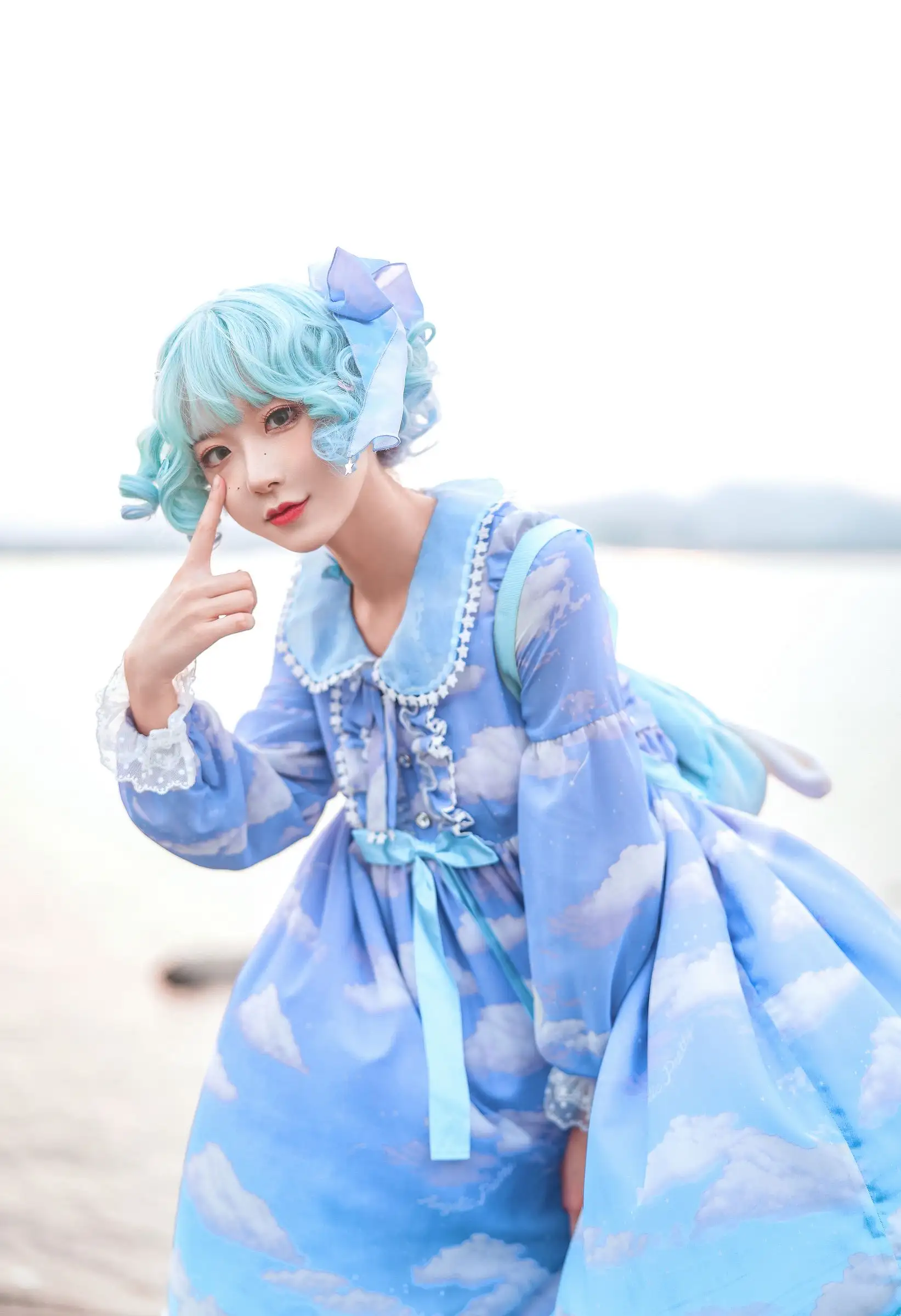[阿包也是兔娘] NO.005 lolita蓝裙