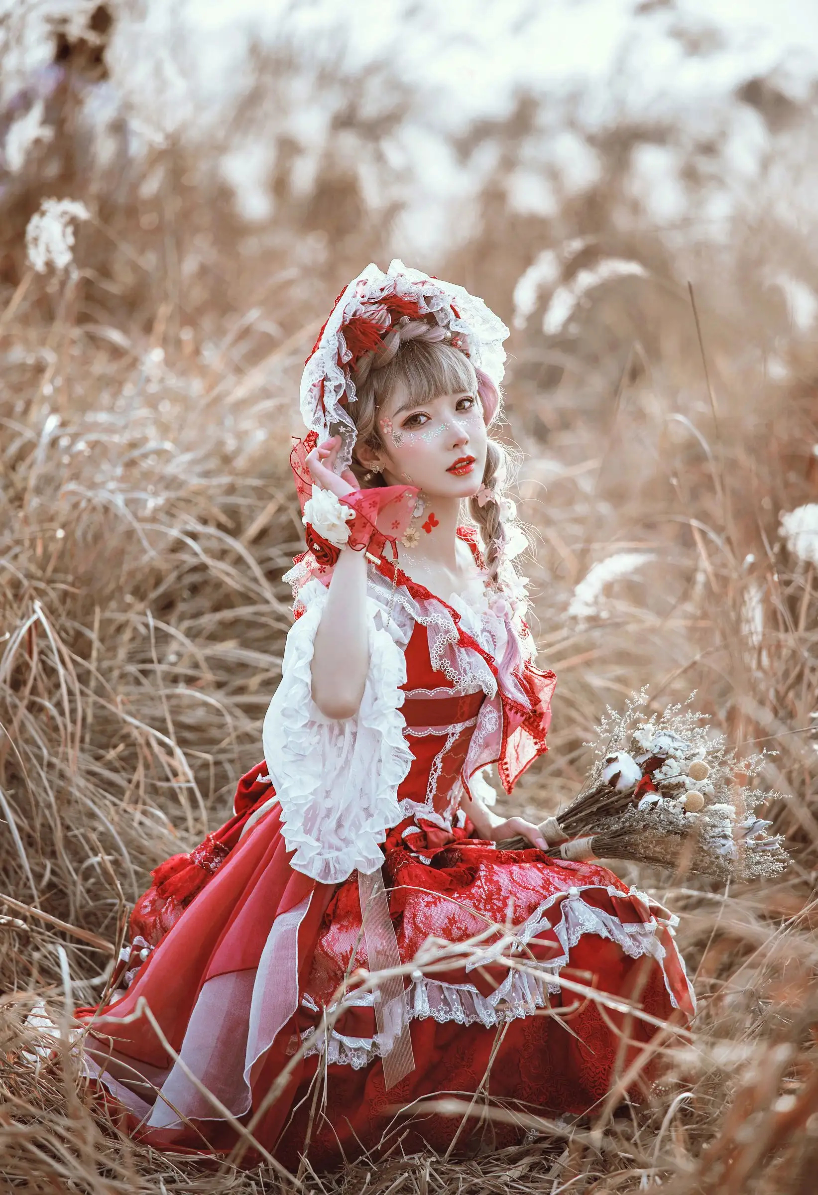[阿包也是兔娘] NO.002 lolita红裙