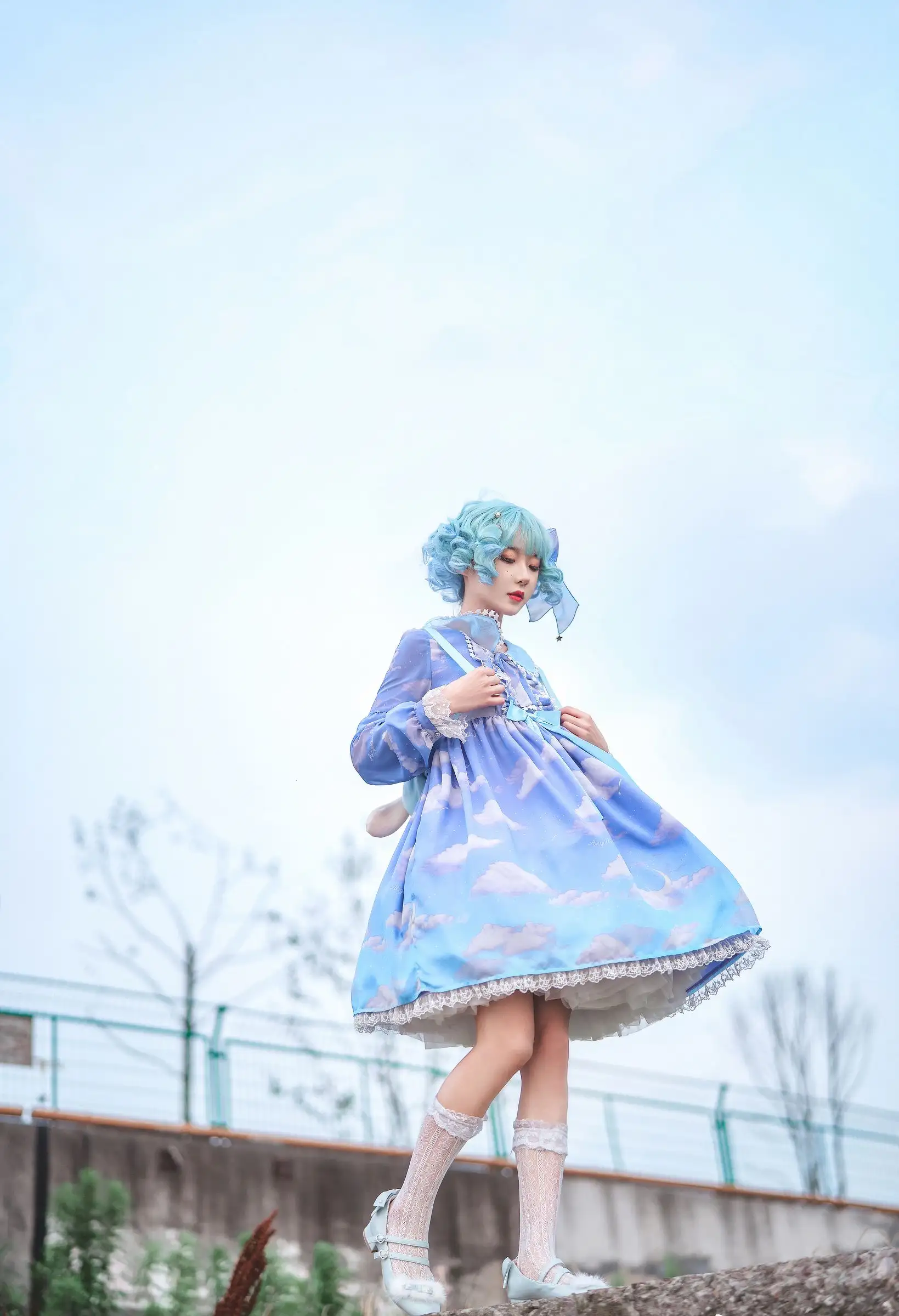[阿包也是兔娘] NO.005 lolita蓝裙