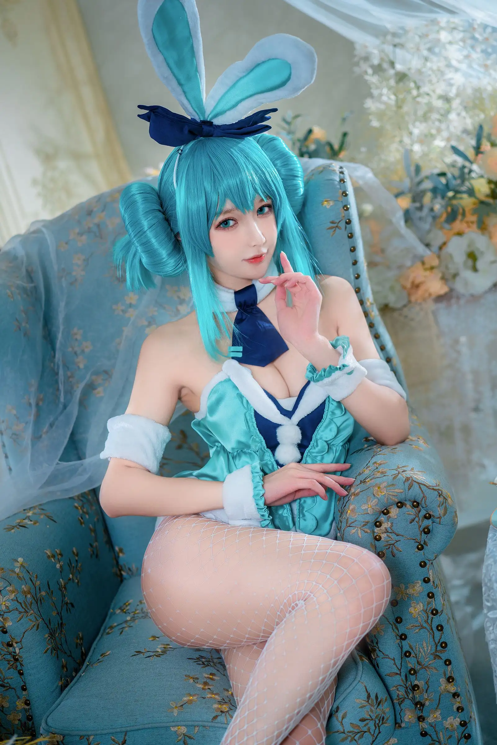 [阿包也是兔娘] NO.030 白兔miku