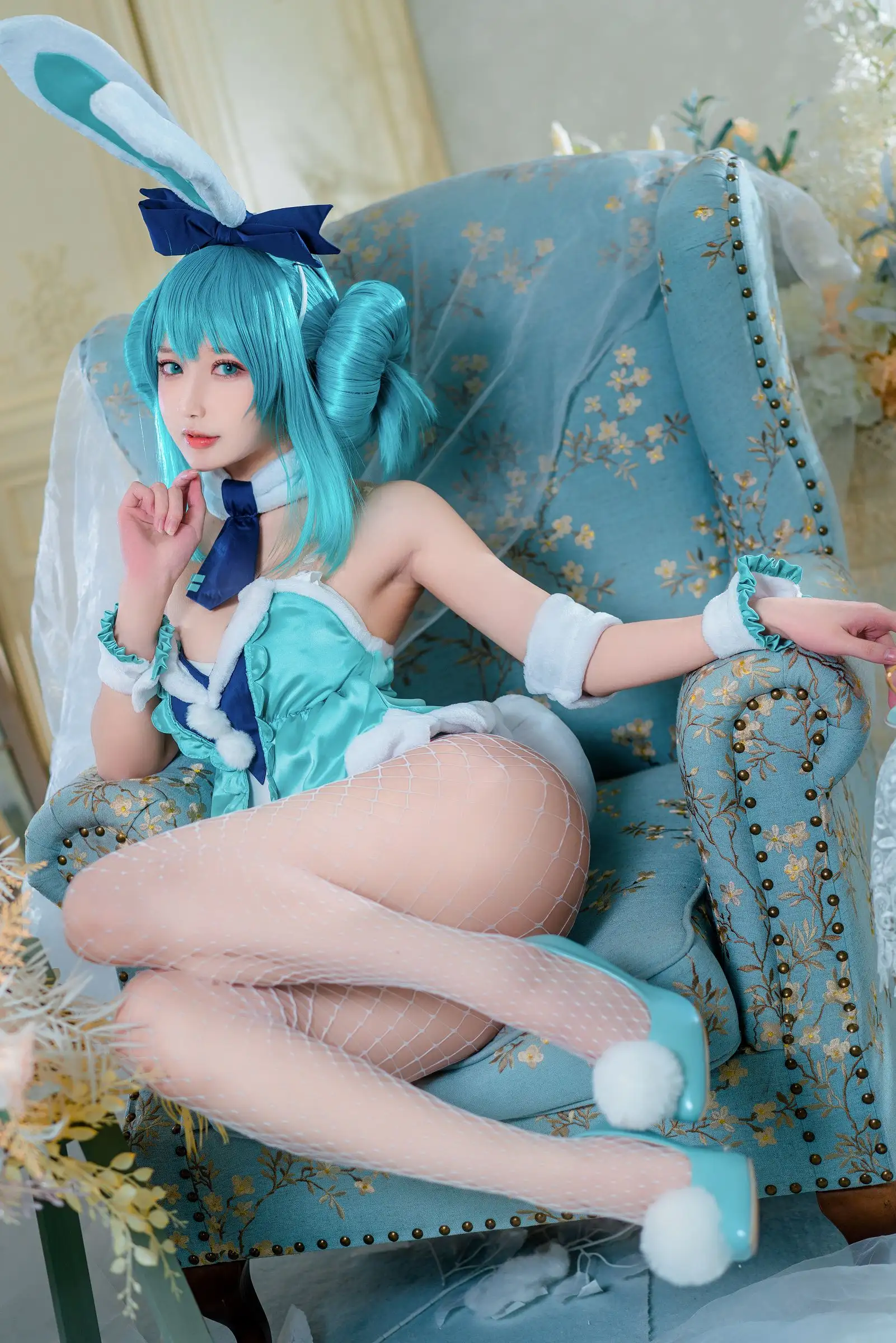 [阿包也是兔娘] NO.030 白兔miku