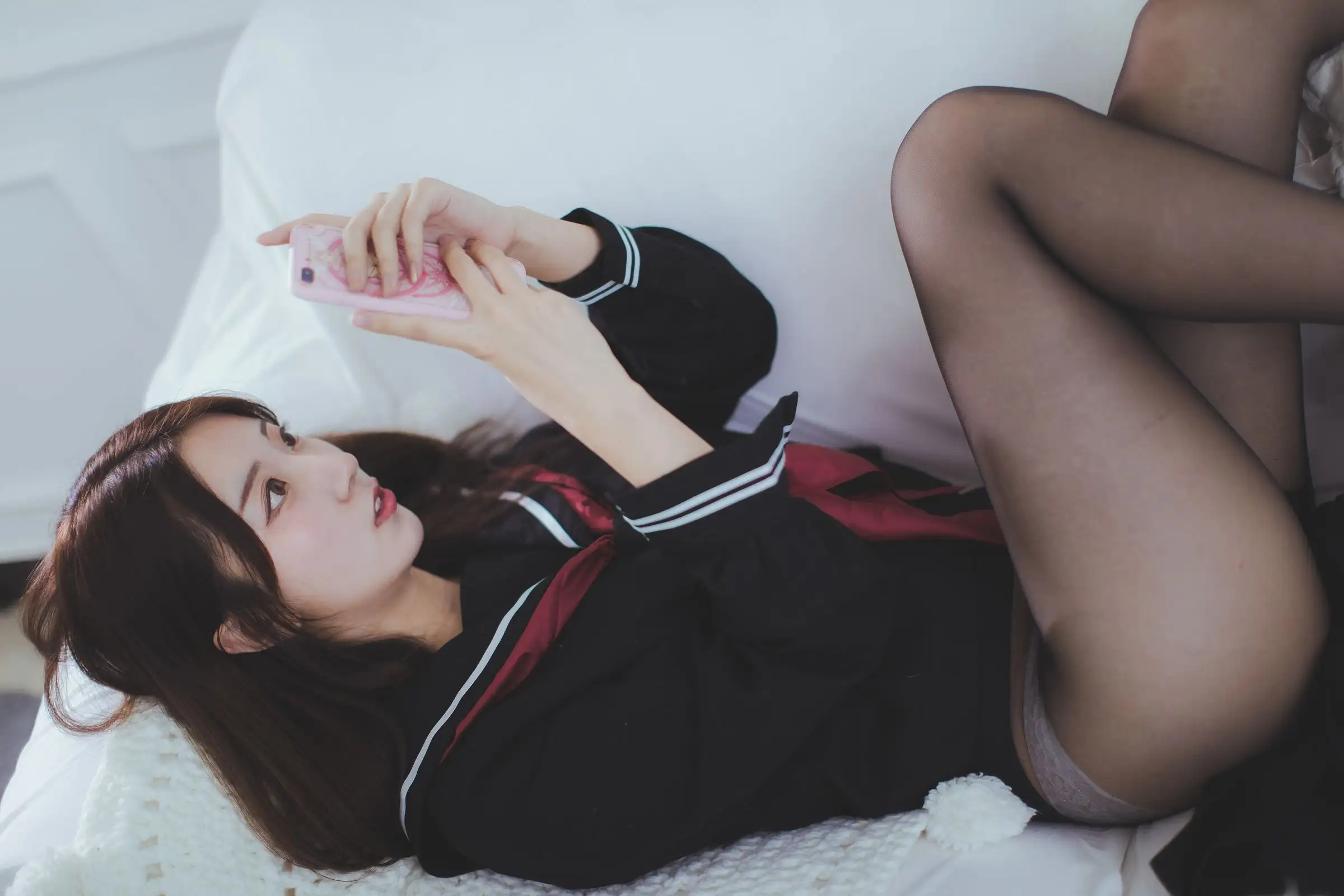 [黑川] NO.013 日常写真真爱版-黑色JK制服