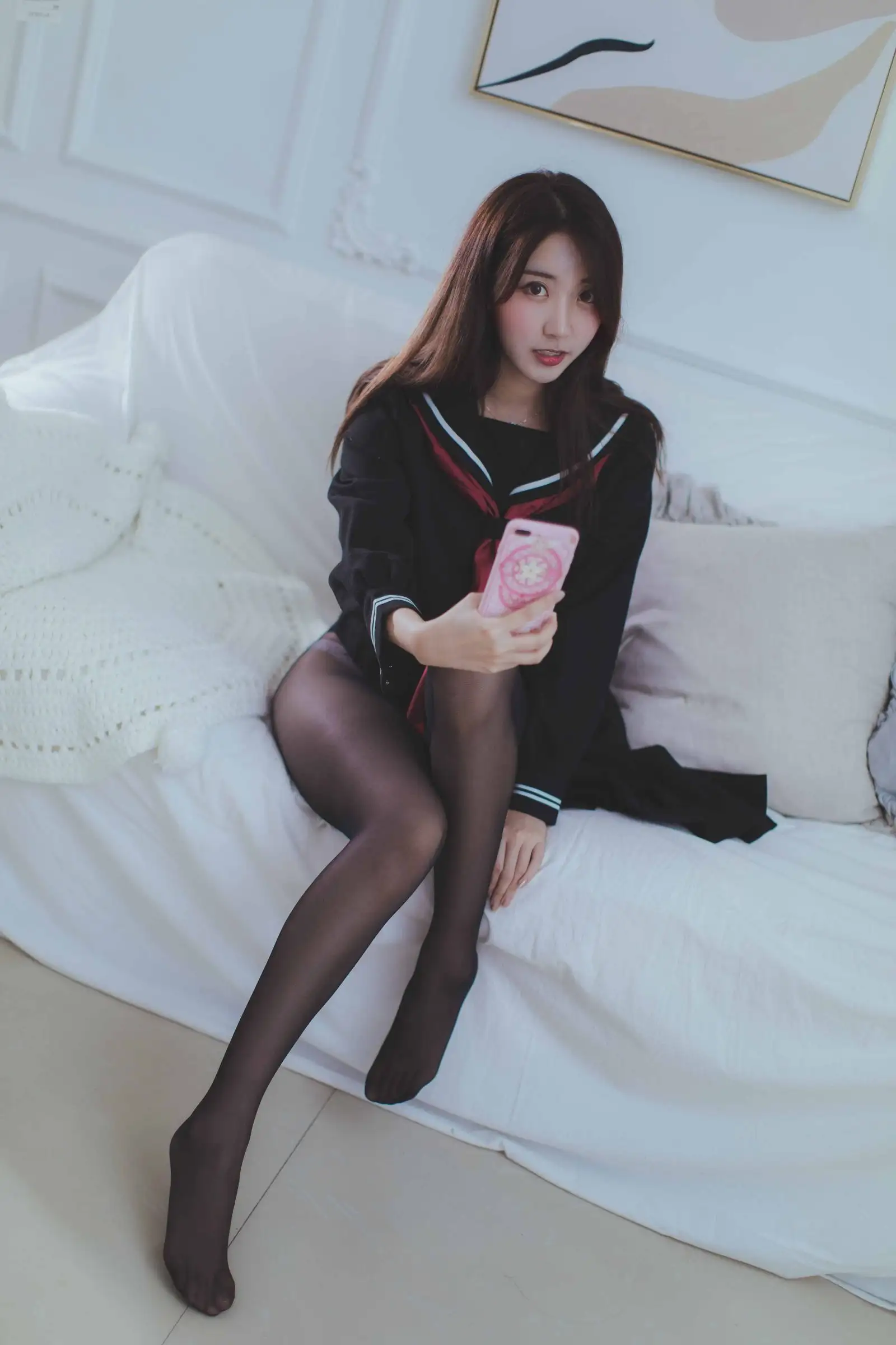 [黑川] NO.013 日常写真真爱版-黑色JK制服
