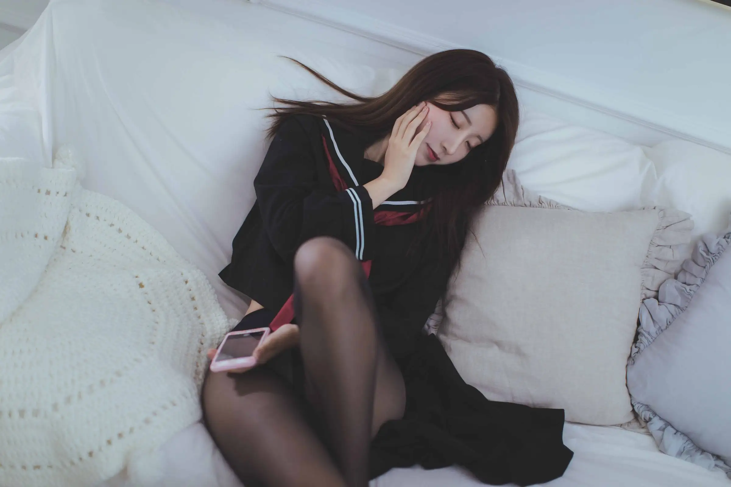[黑川] NO.013 日常写真真爱版-黑色JK制服