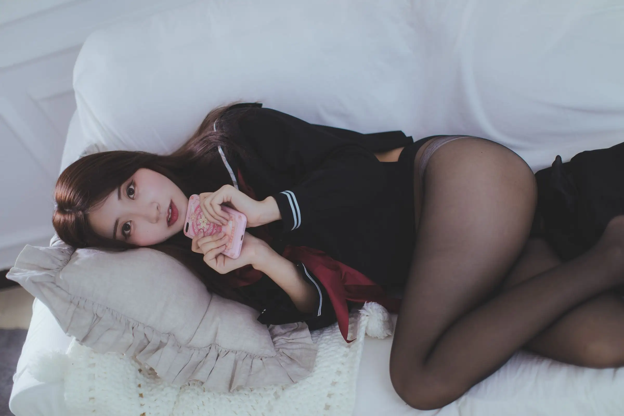 [黑川] NO.013 日常写真真爱版-黑色JK制服