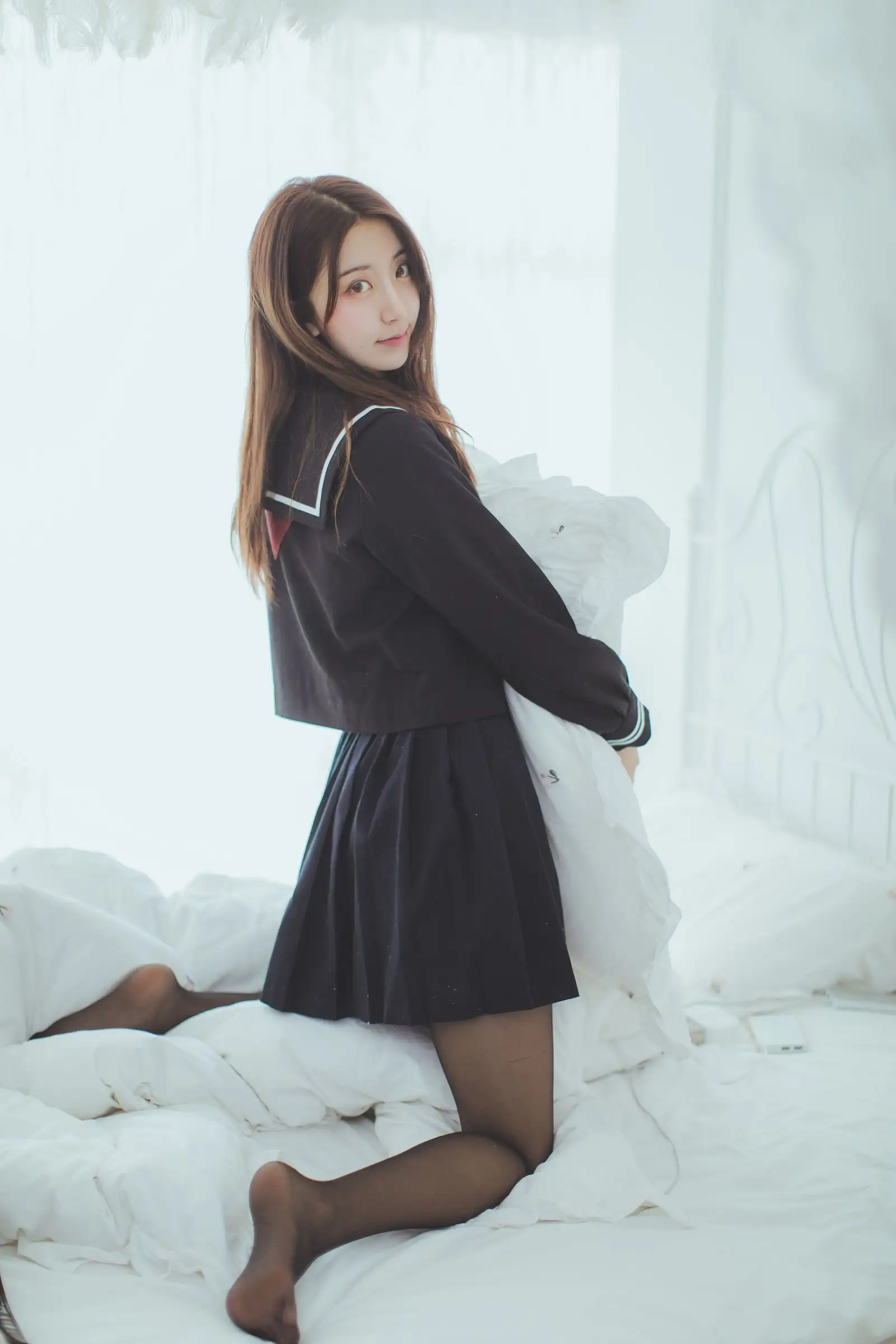 [黑川] NO.013 日常写真真爱版-黑色JK制服