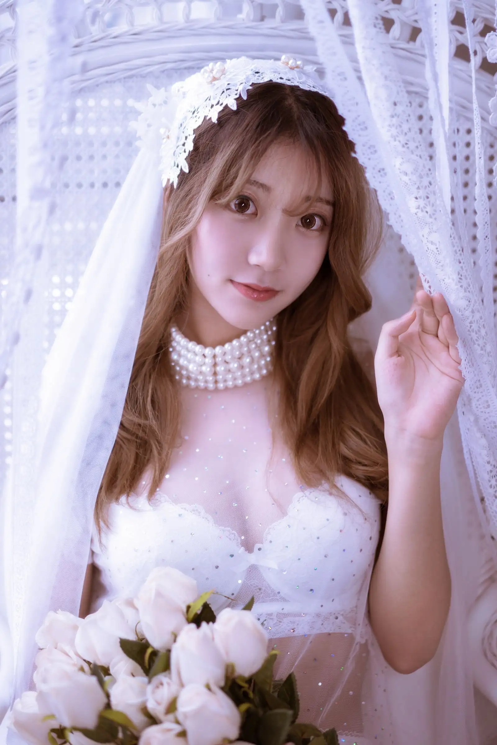 [黑川] NO.031 年上彼女-白色婚纱